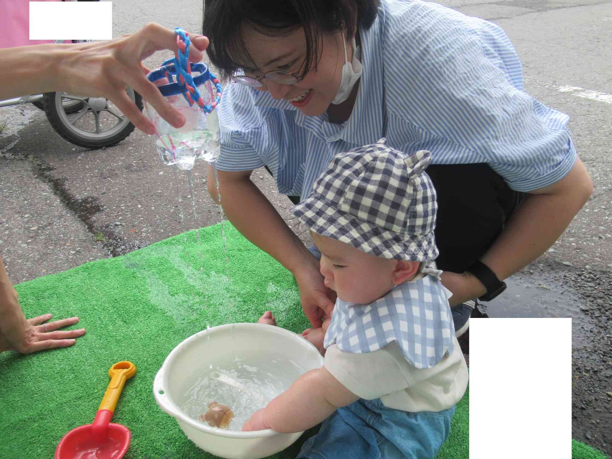 子育て広場へようこそ(1歳児クラスと一緒に)