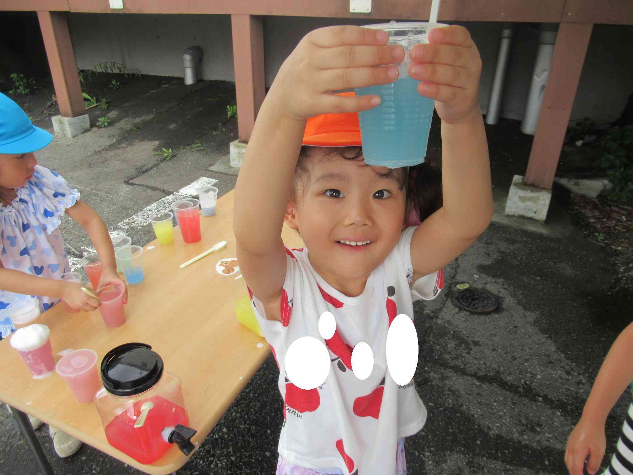 ジュース屋さんごっこ(3.4歳児)