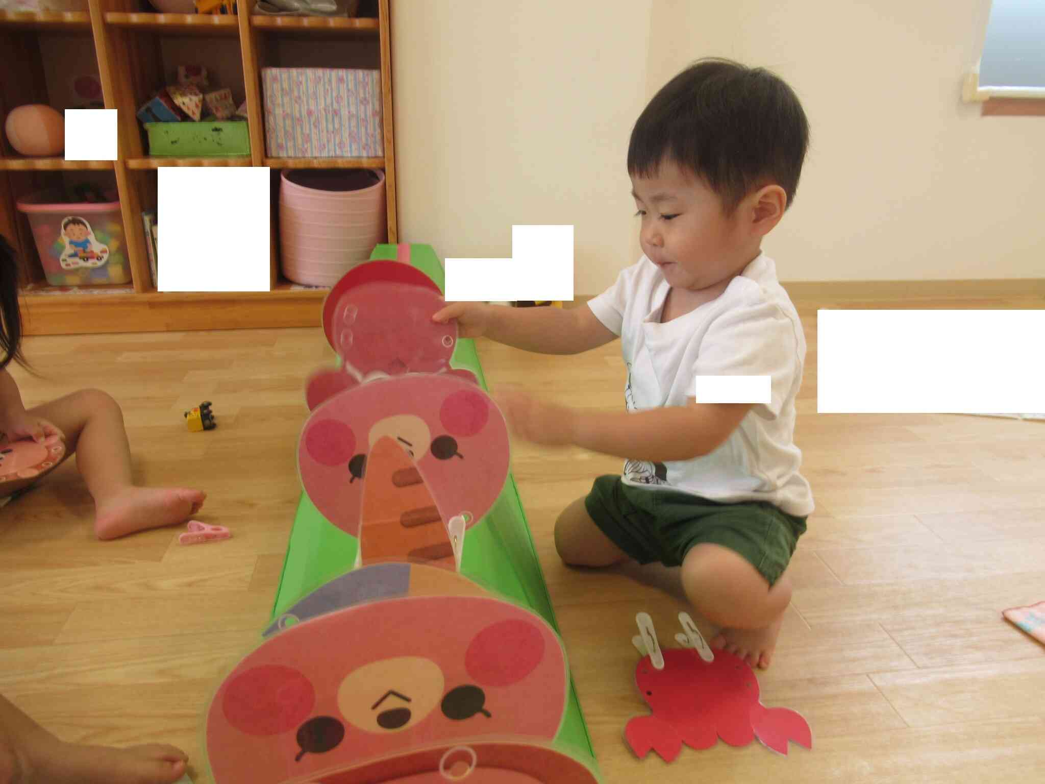 パッチン・パッチン(2歳児)