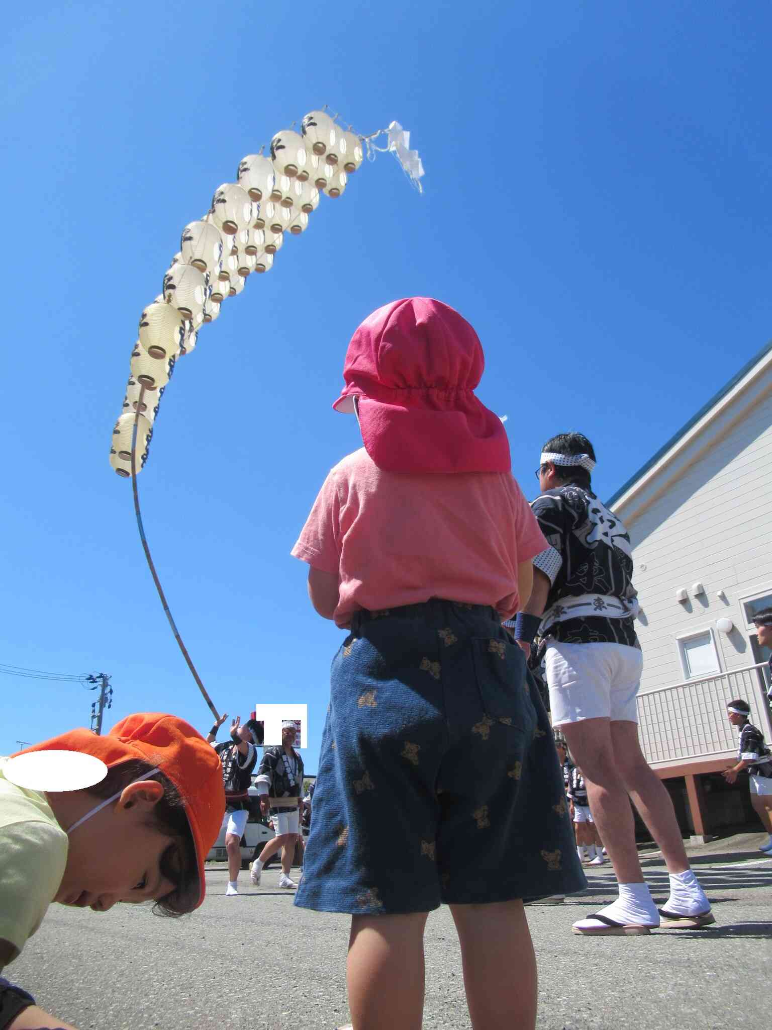 地域に根付いた園を目指す(8月)～竿燈～①(全体)