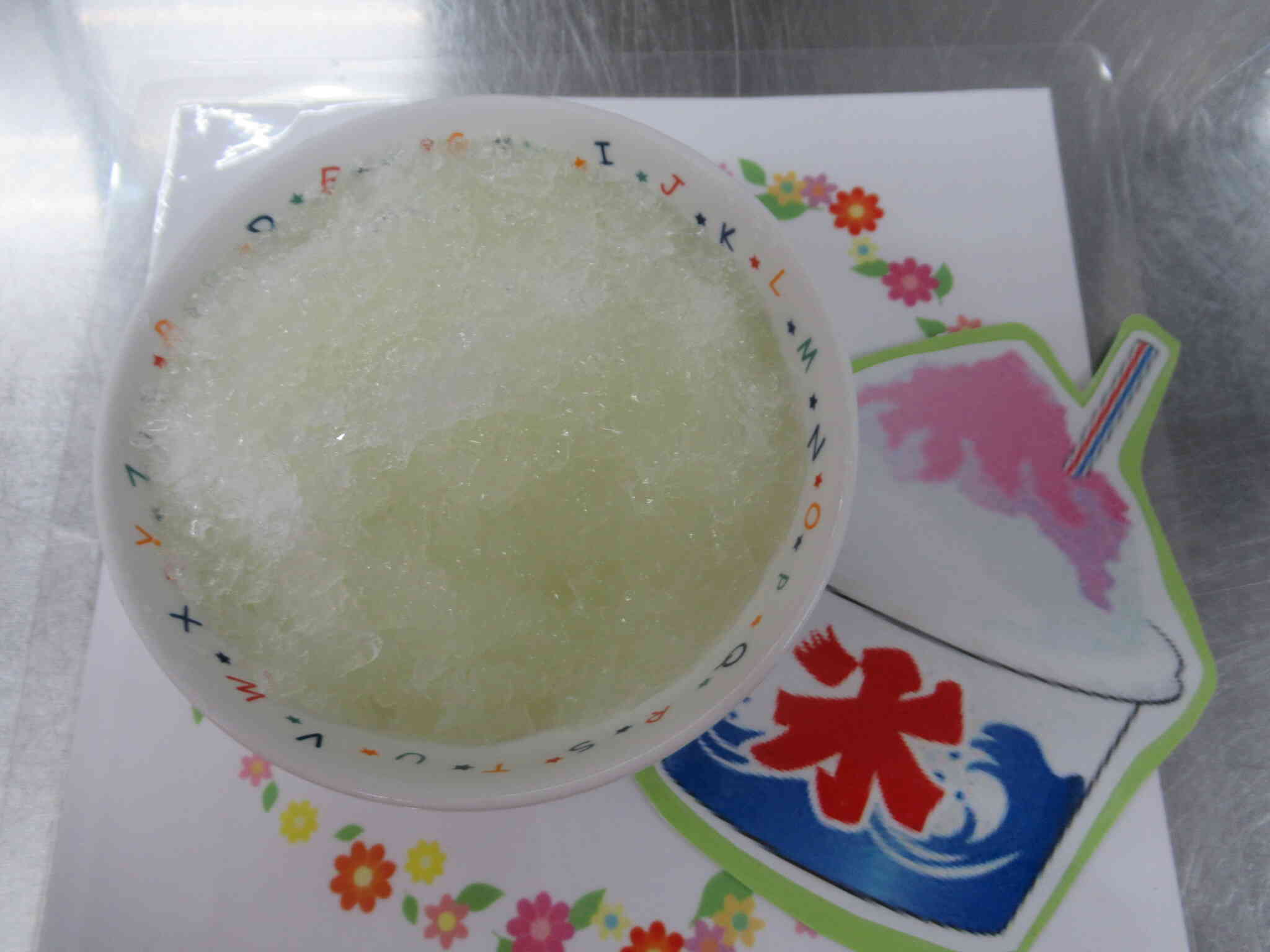 ２回目のかき氷