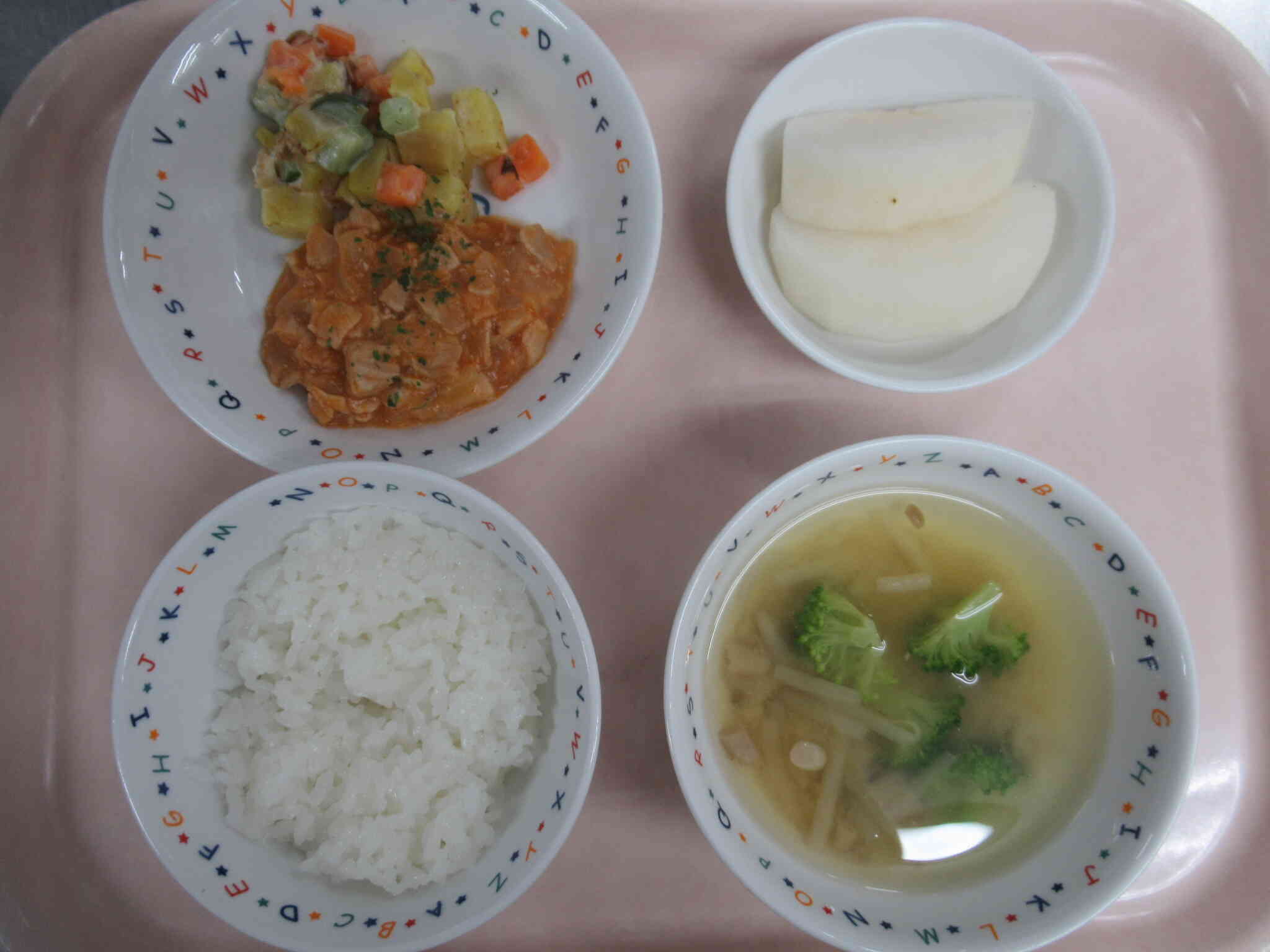 ８月２６日の給食