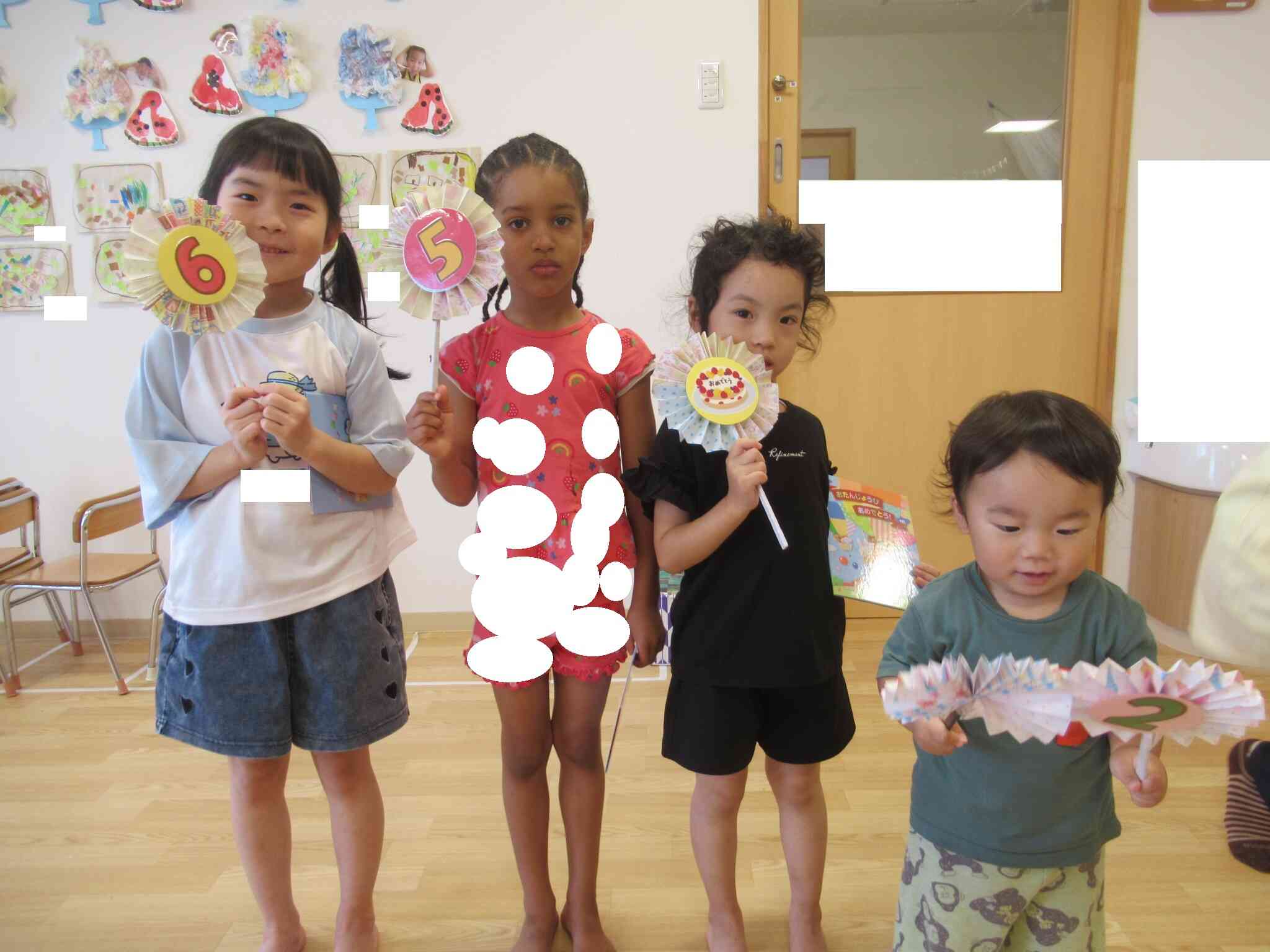 8月誕生会②(全体)