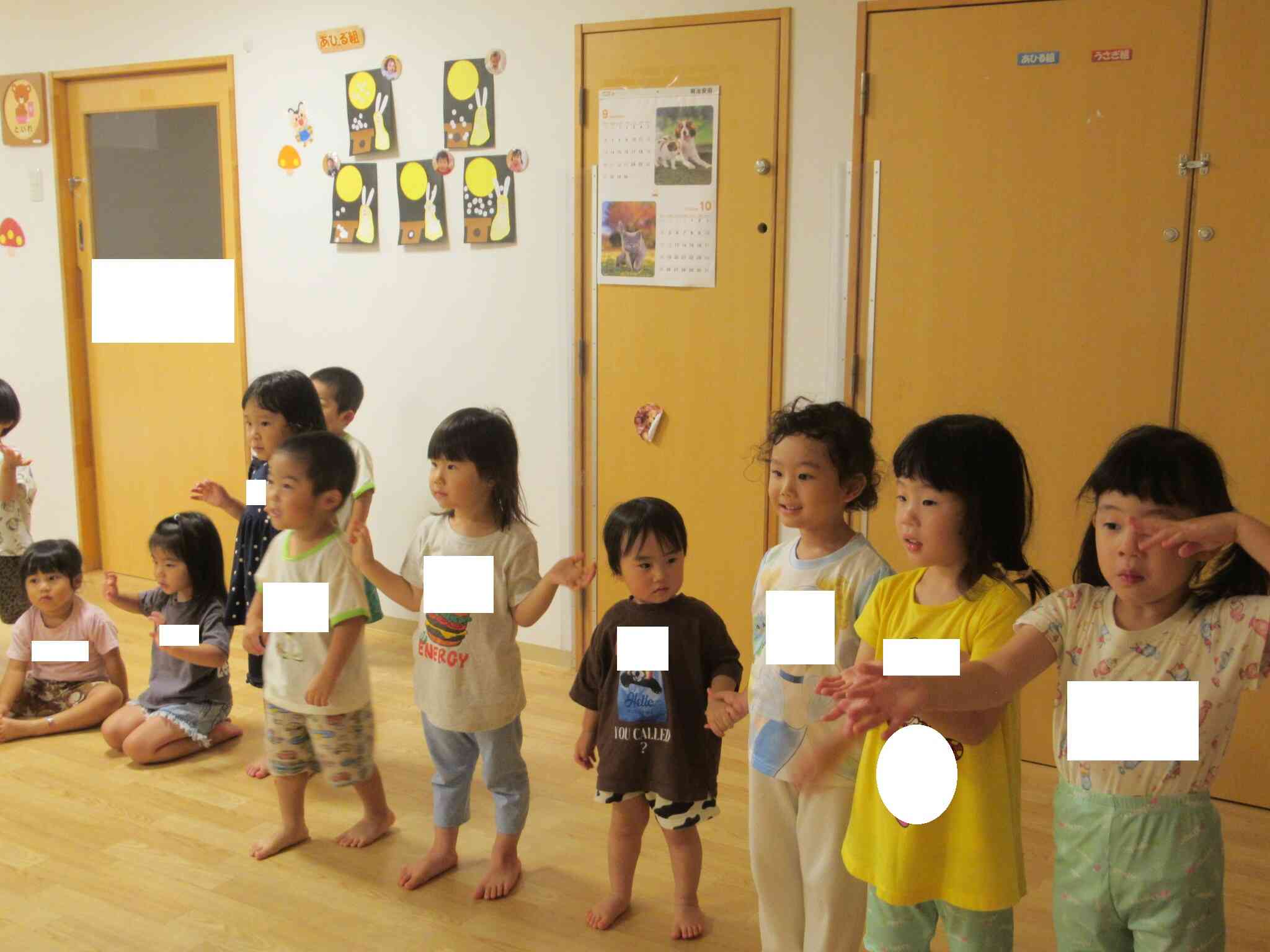9月英語教室(2.3歳児)