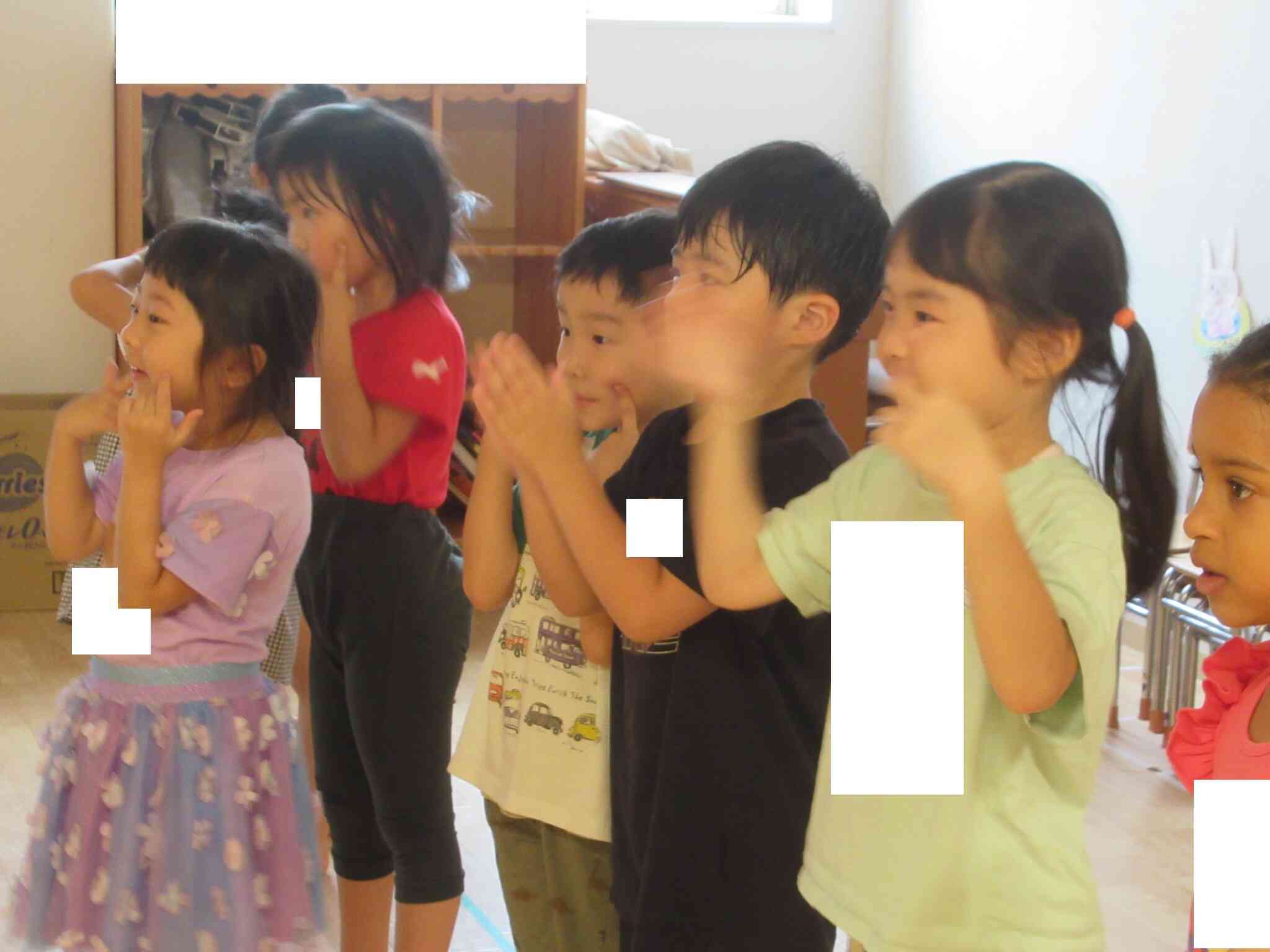 9月英語教室(4.5歳児)