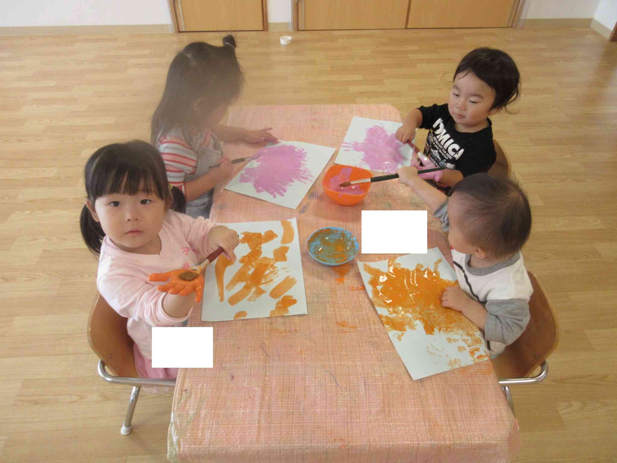 豪快に...！？(1.2歳児)