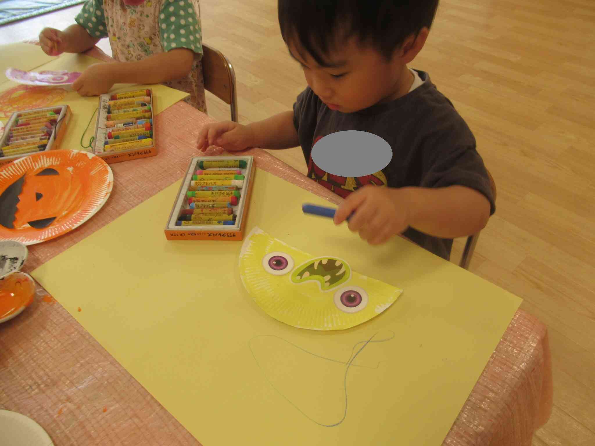 ハロウィン製作(2歳児)
