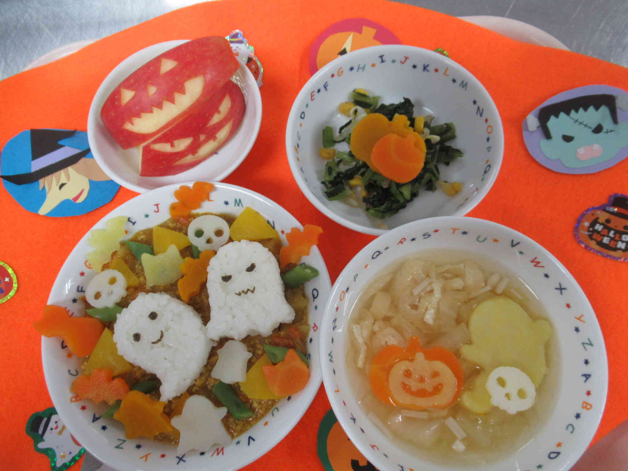 ハロウィンランチ