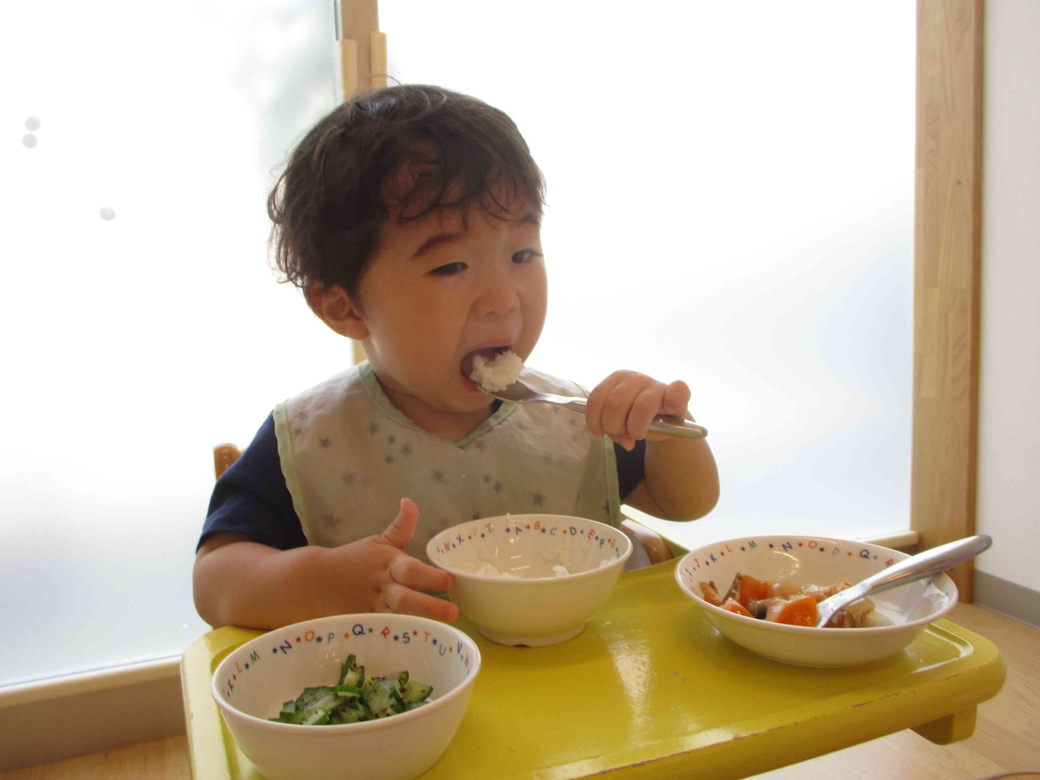 ごはんおいしいね☆