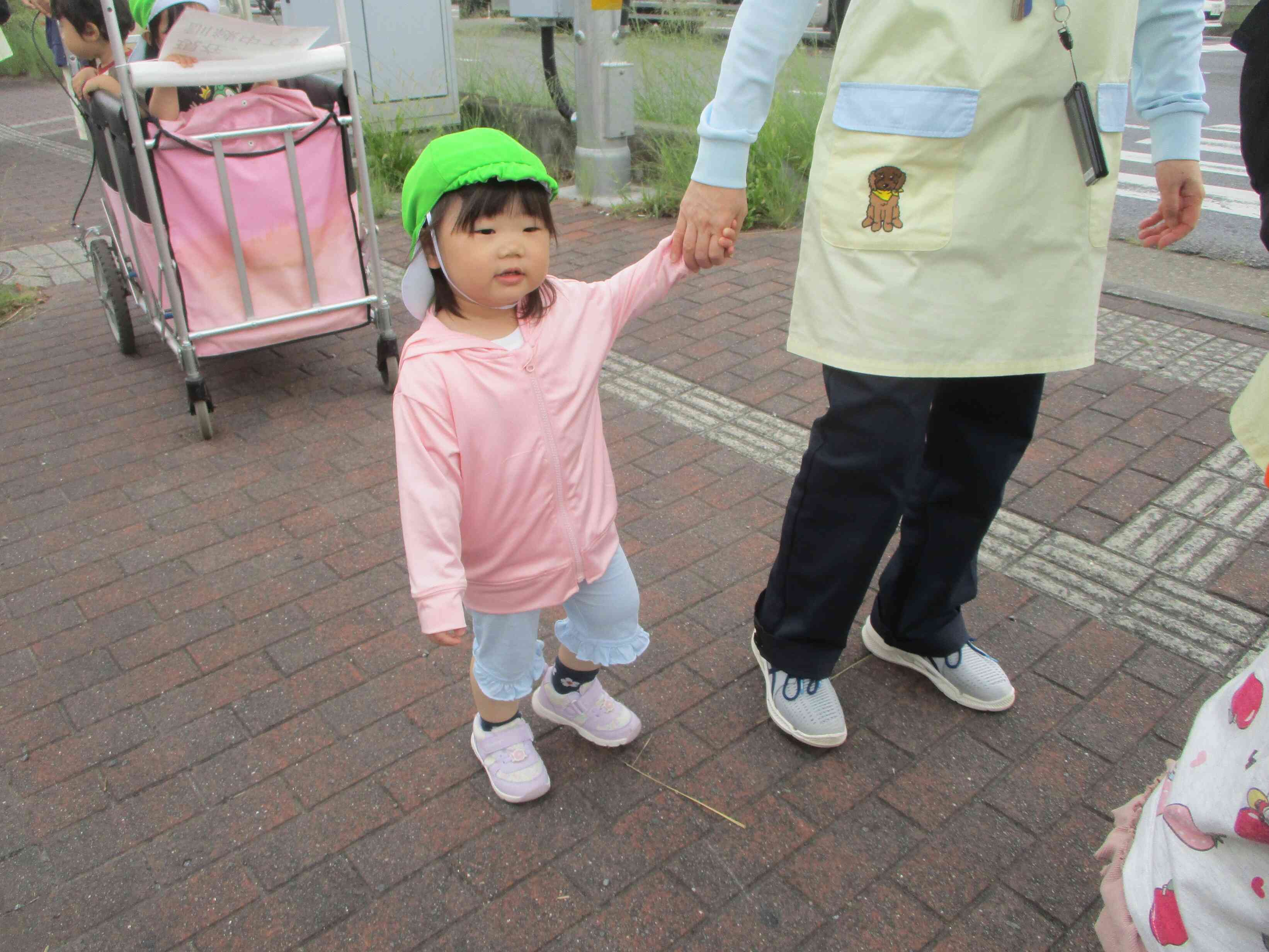 順番に歩いていきます☆