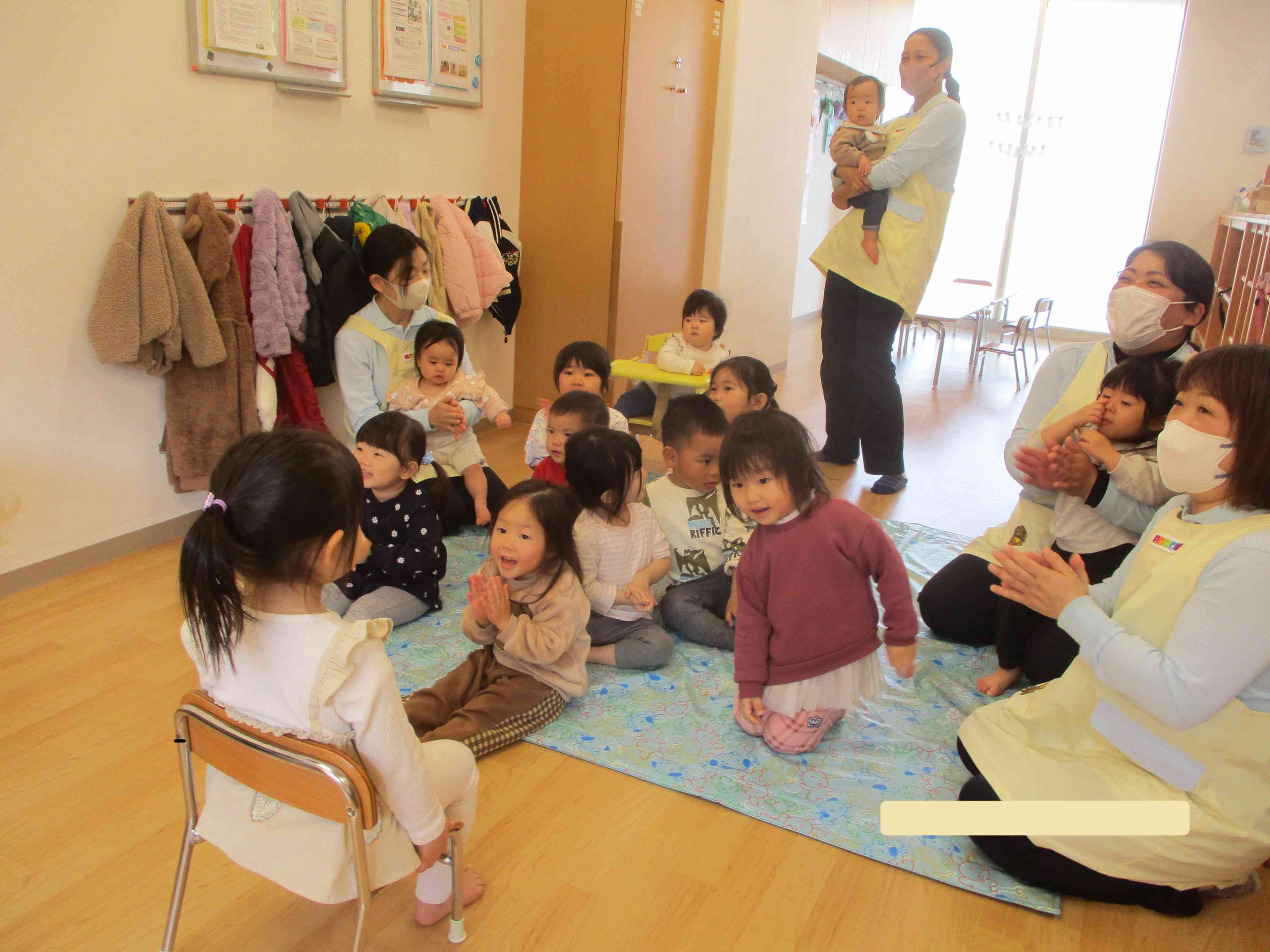 みんなでうたってお祝い♪