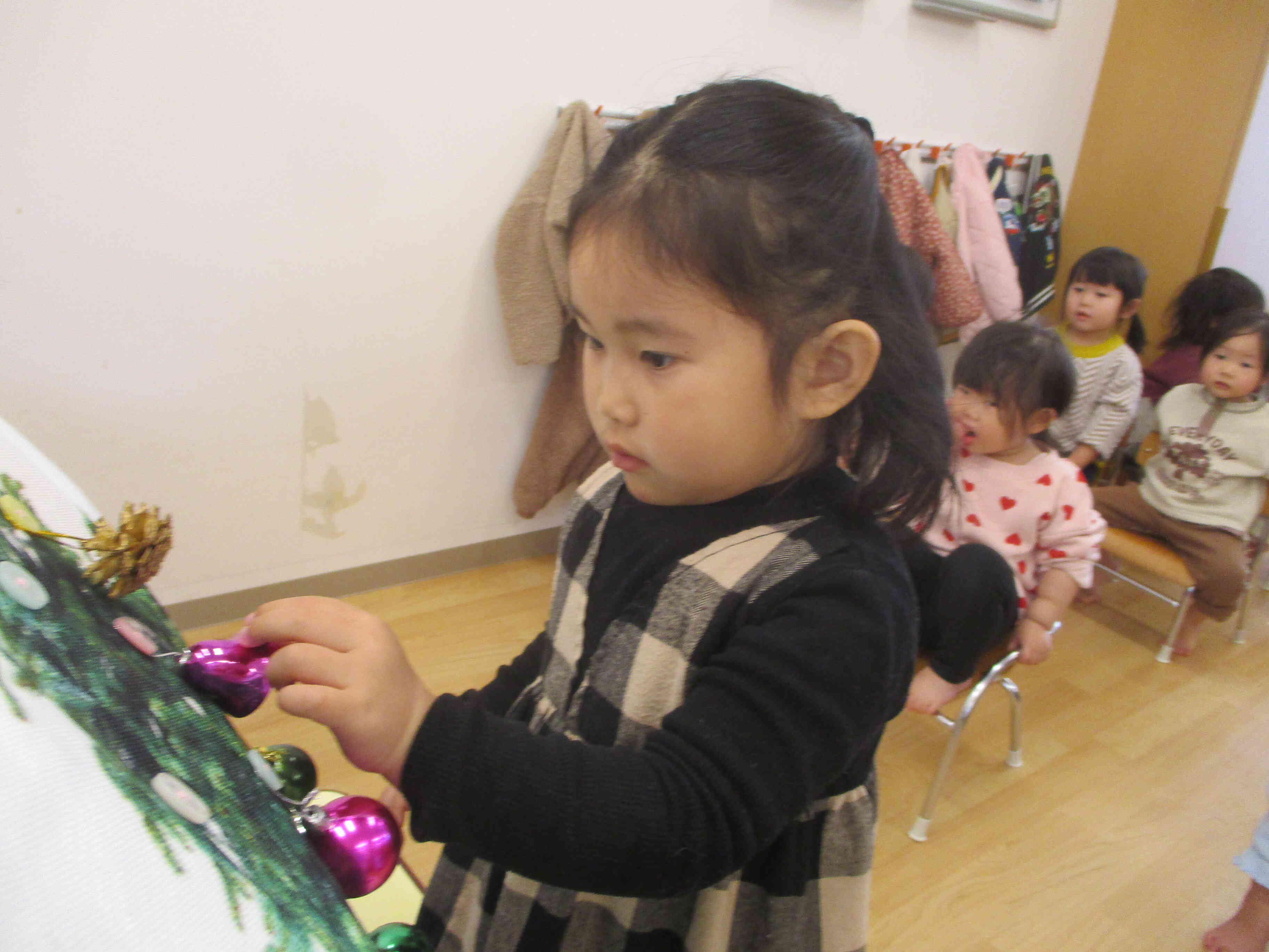 タペストリーに飾ってみました。