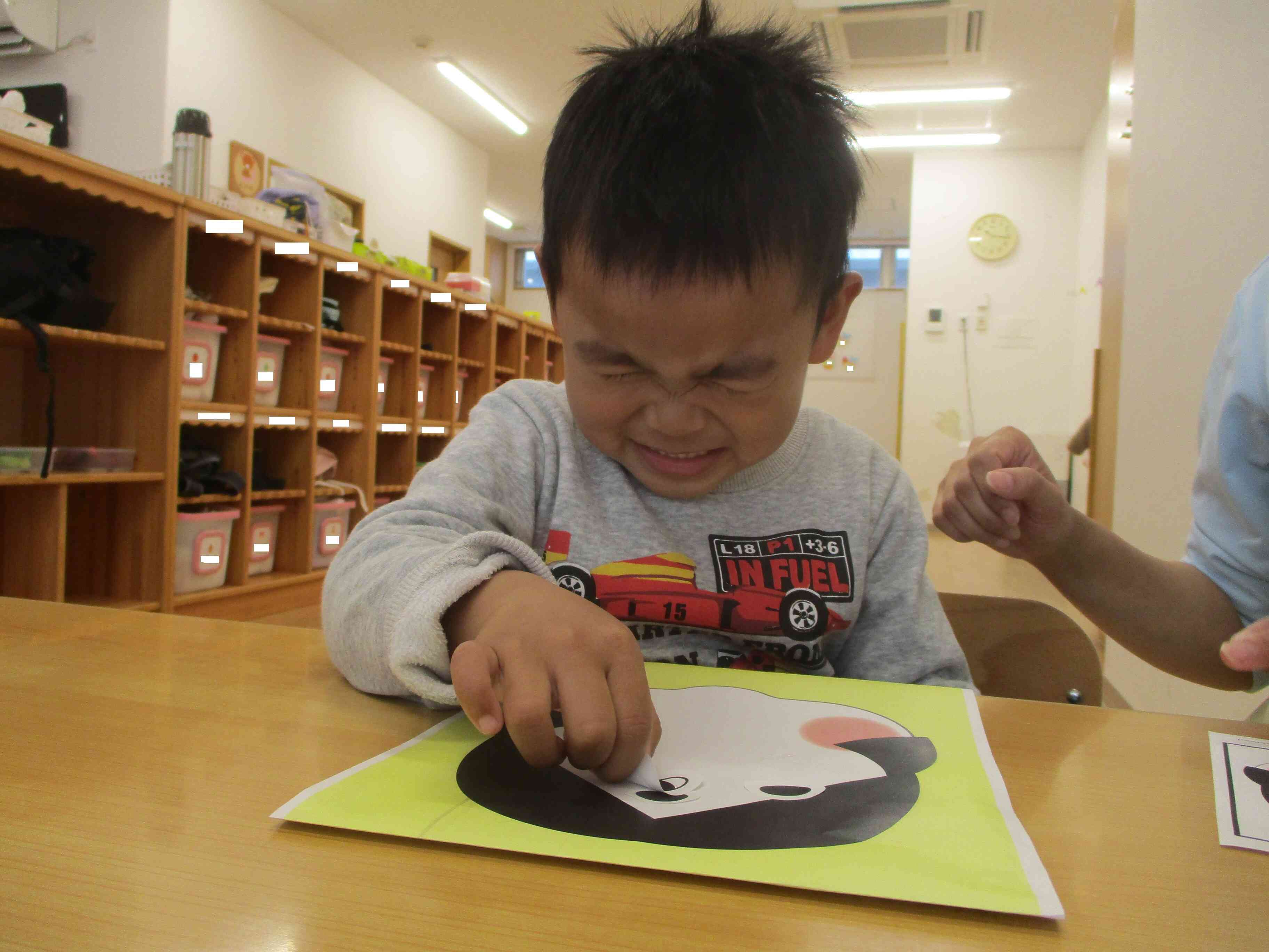 正月遊び『福笑い』