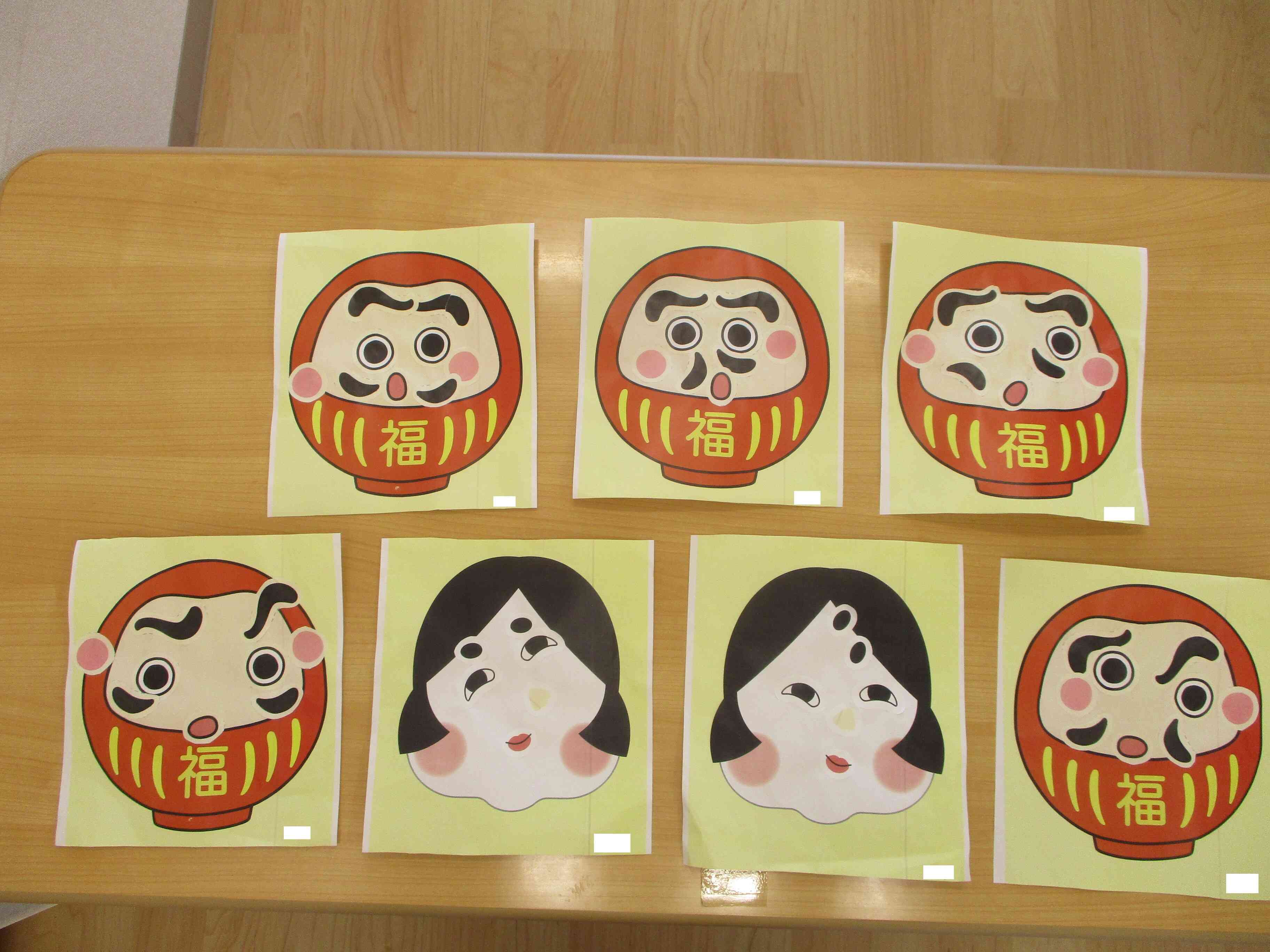 いろいろな顔になりました☆