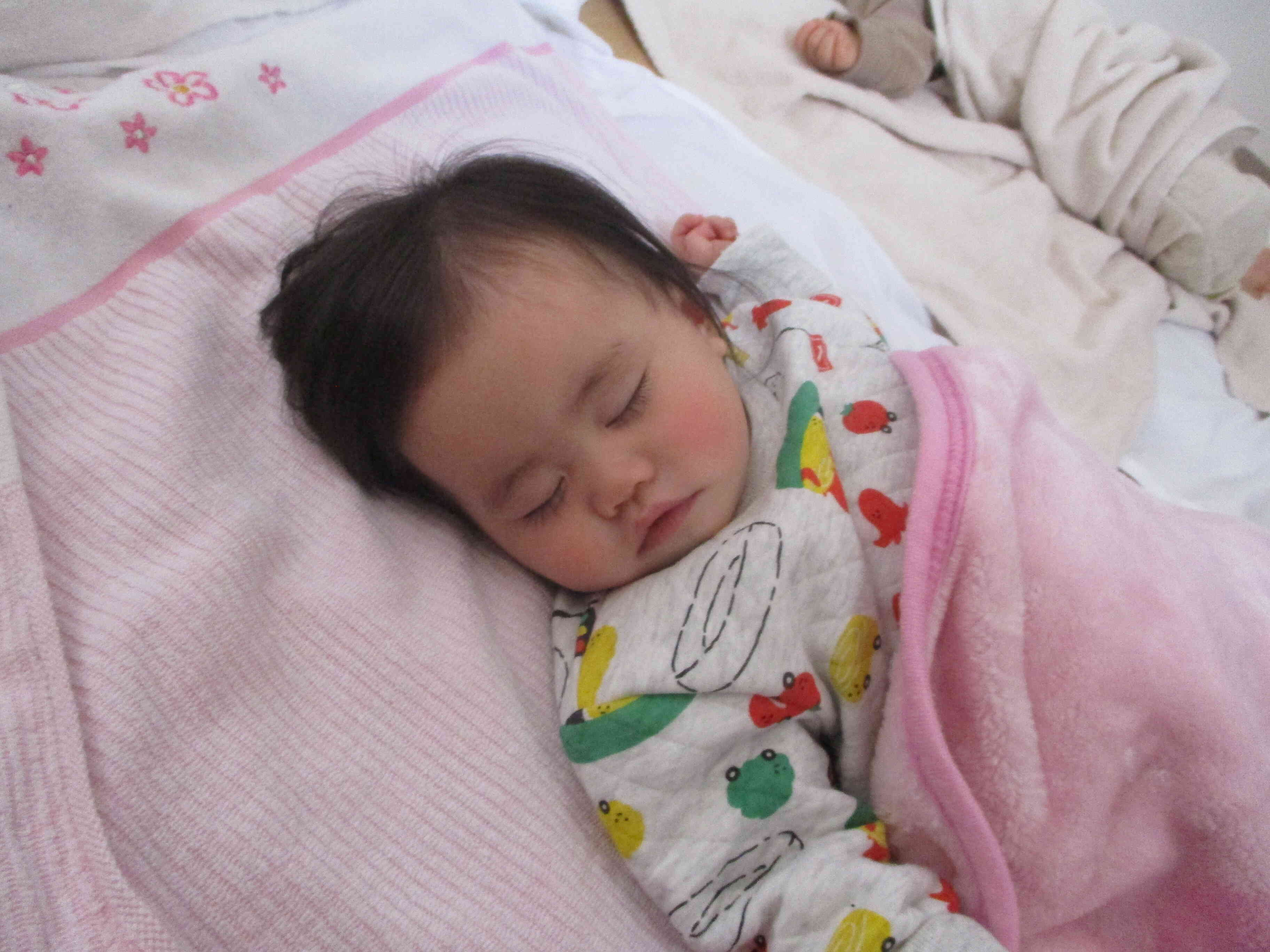 スヤスヤと夢の中へ…