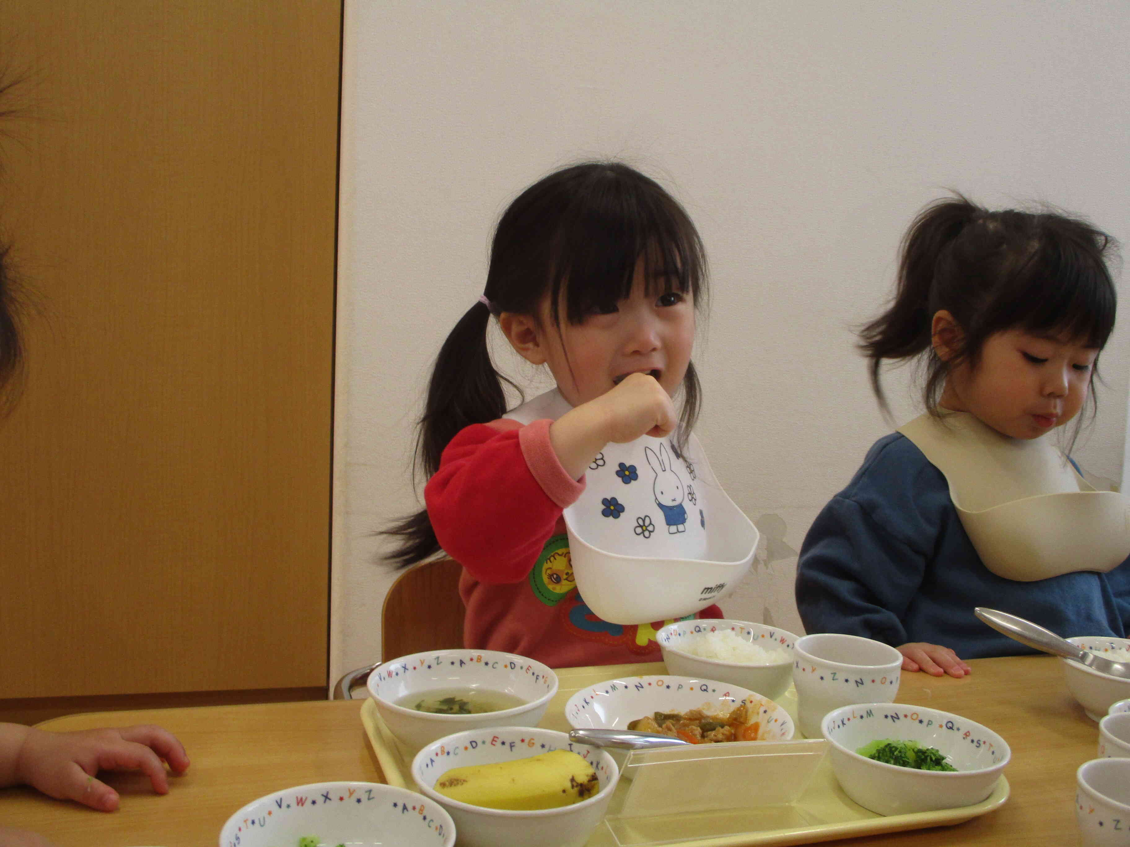 大きなお口でいただきまーす！