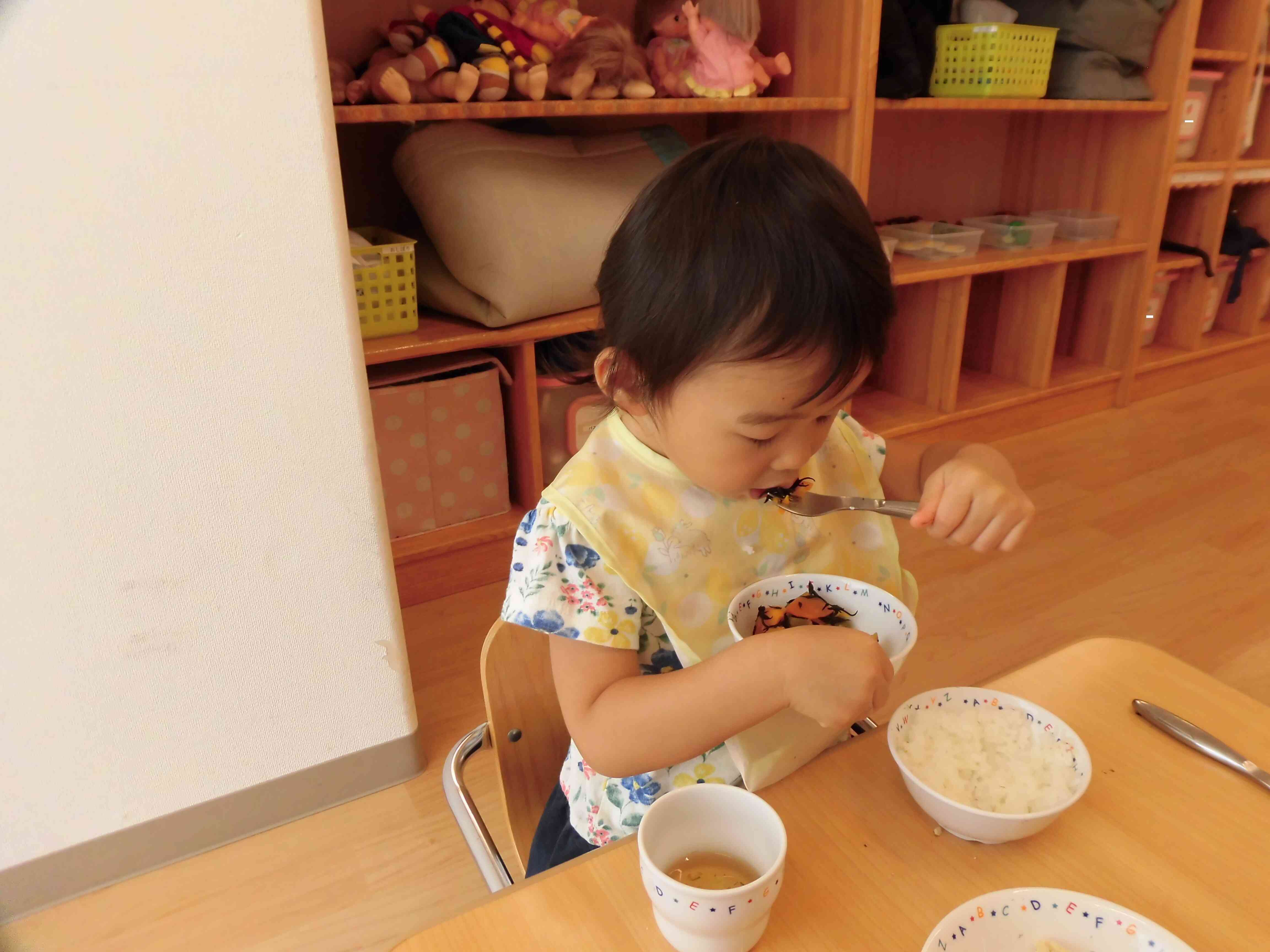 野菜も食べられるかな？