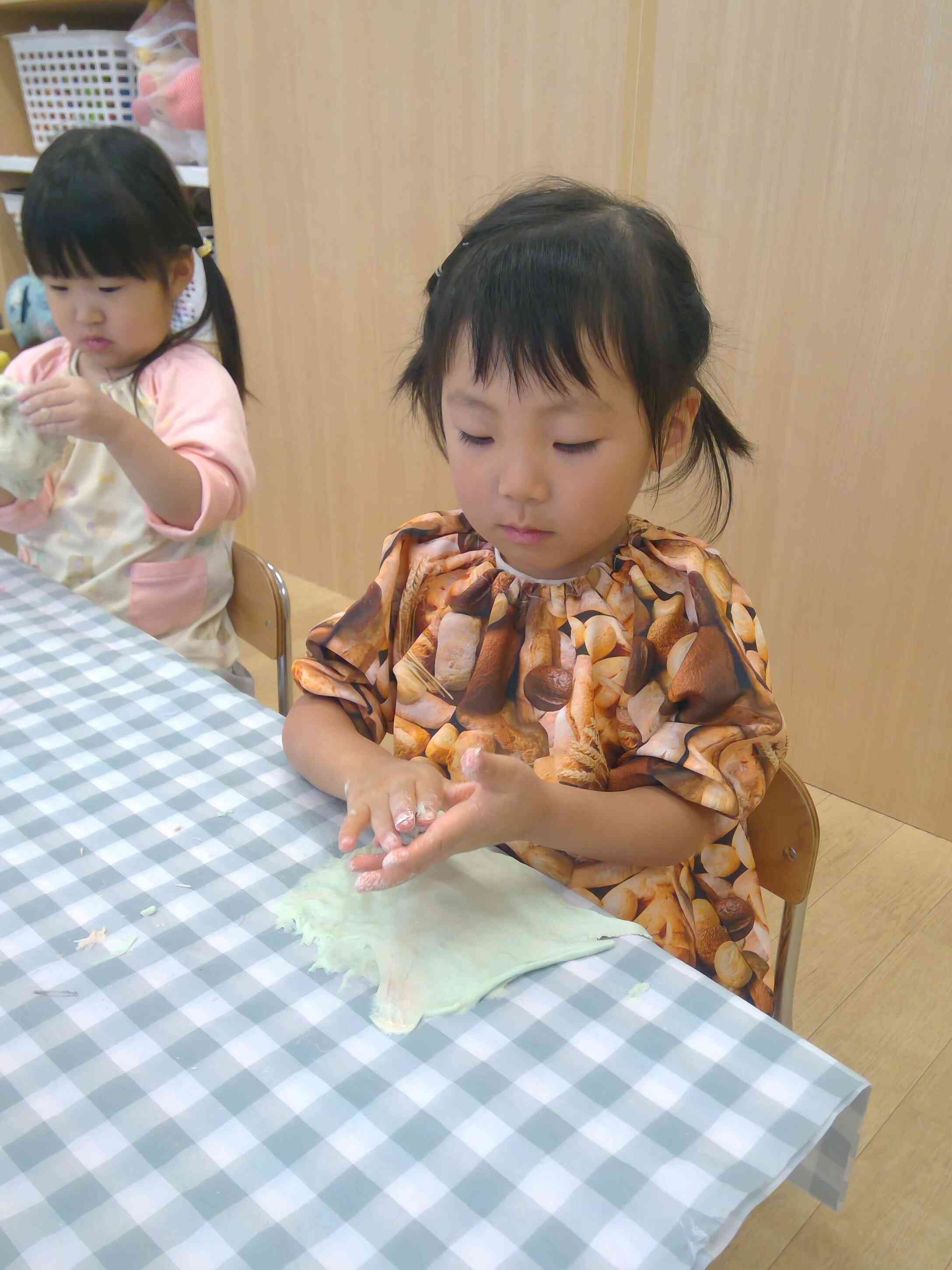 緑で何を作ろうかなあ
