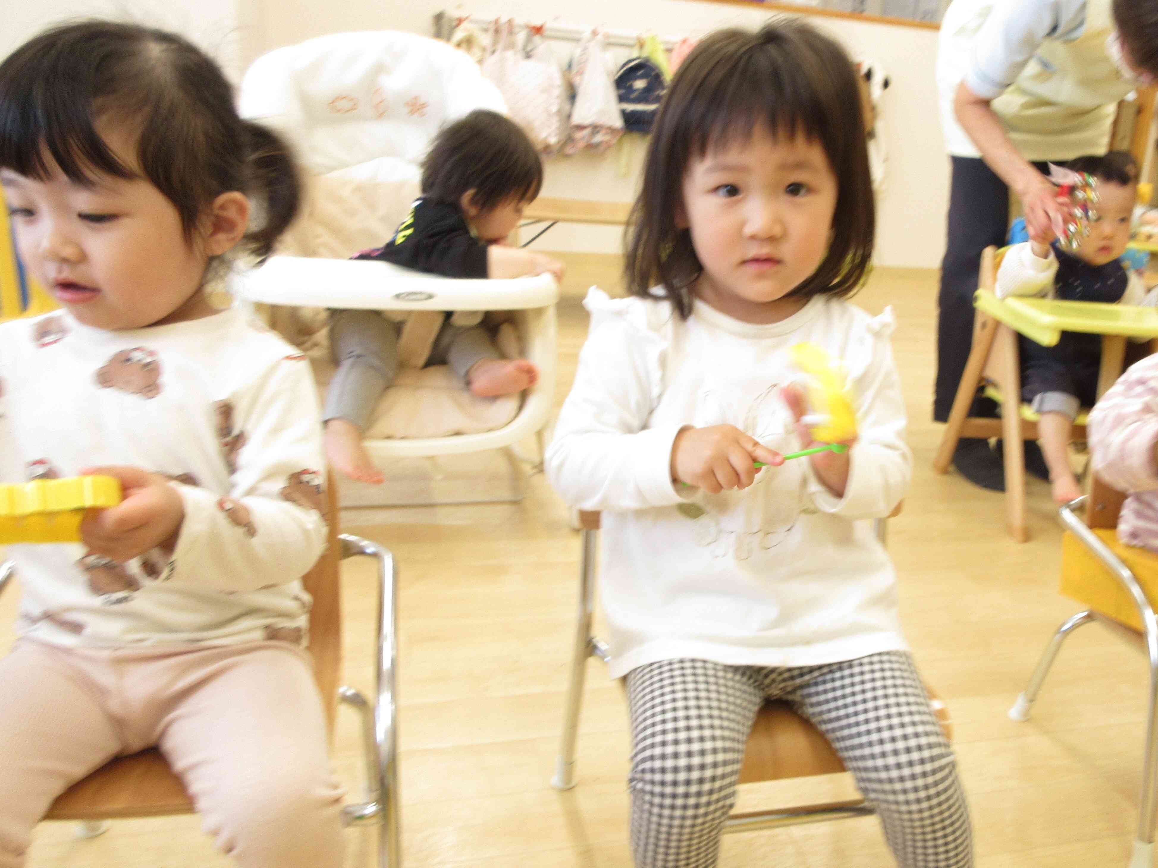 ミニ鉄琴もできるんだよ