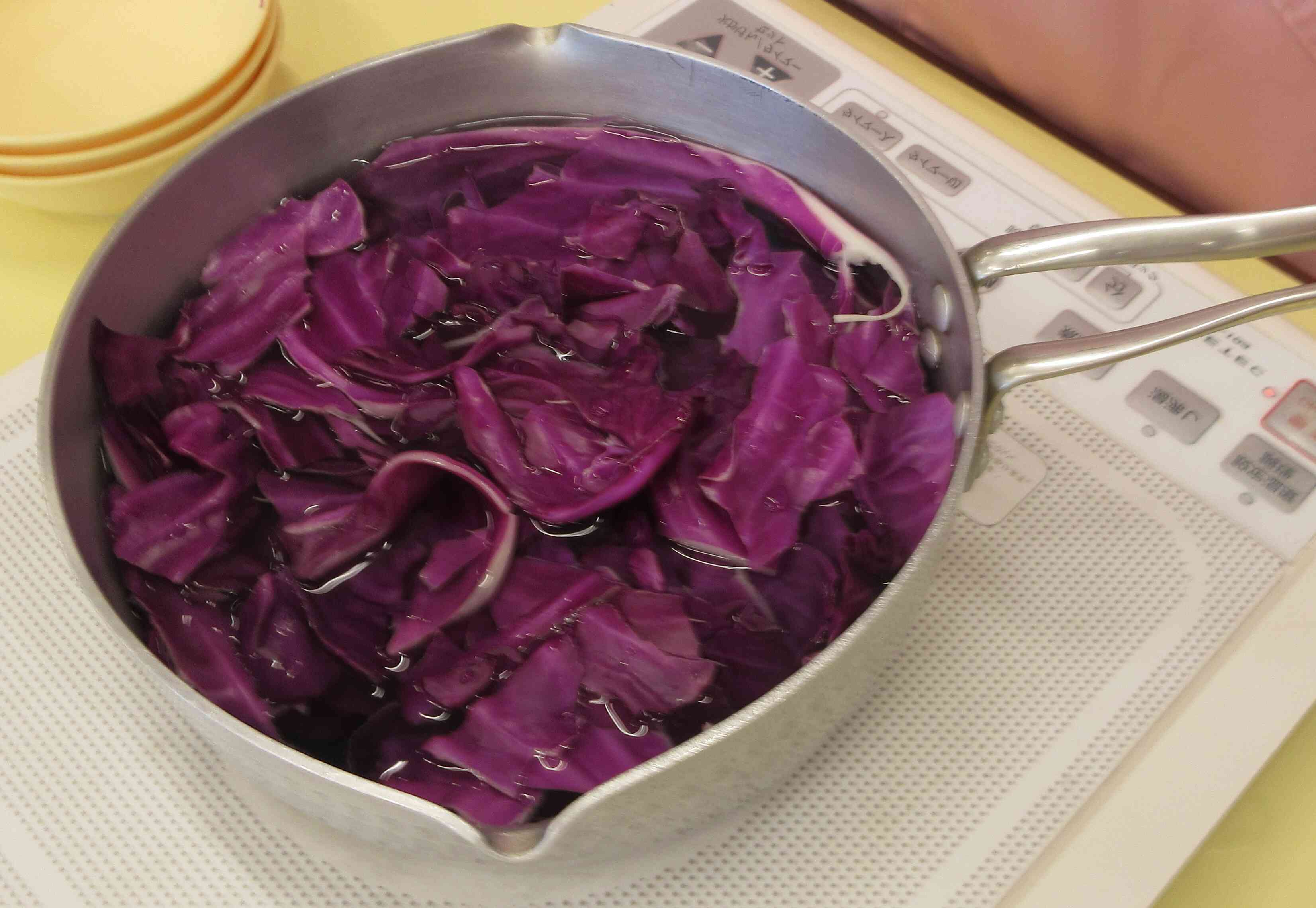 キャベツとそうめんを茹でると…