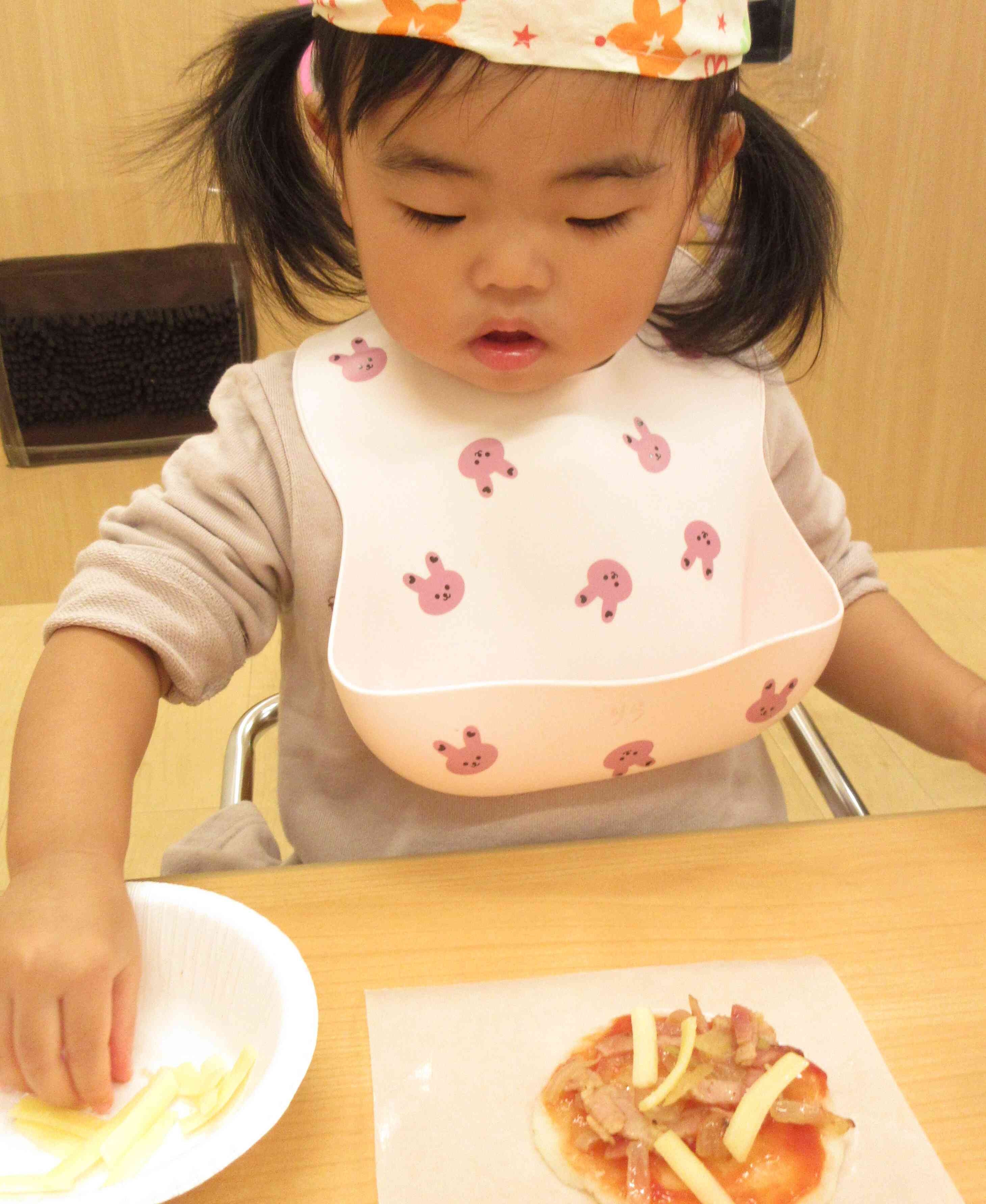 食育活動　～ピザを作ろう！～