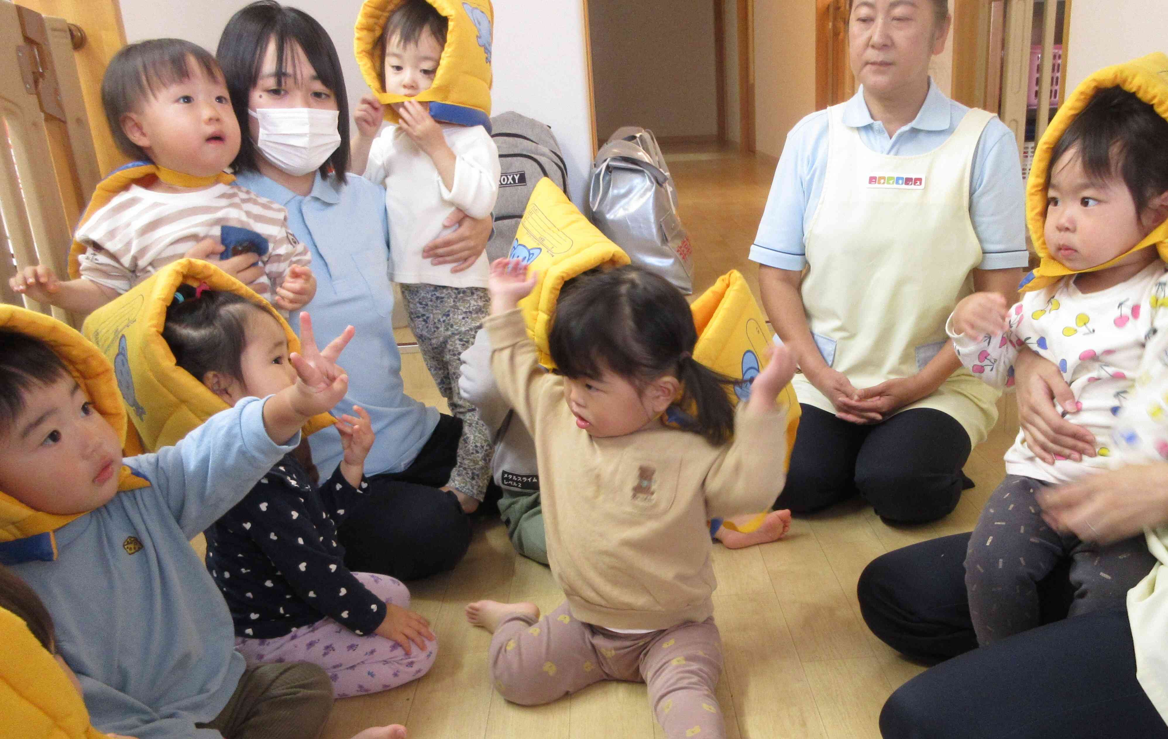 避難訓練　～地震が来たときはどうする？～