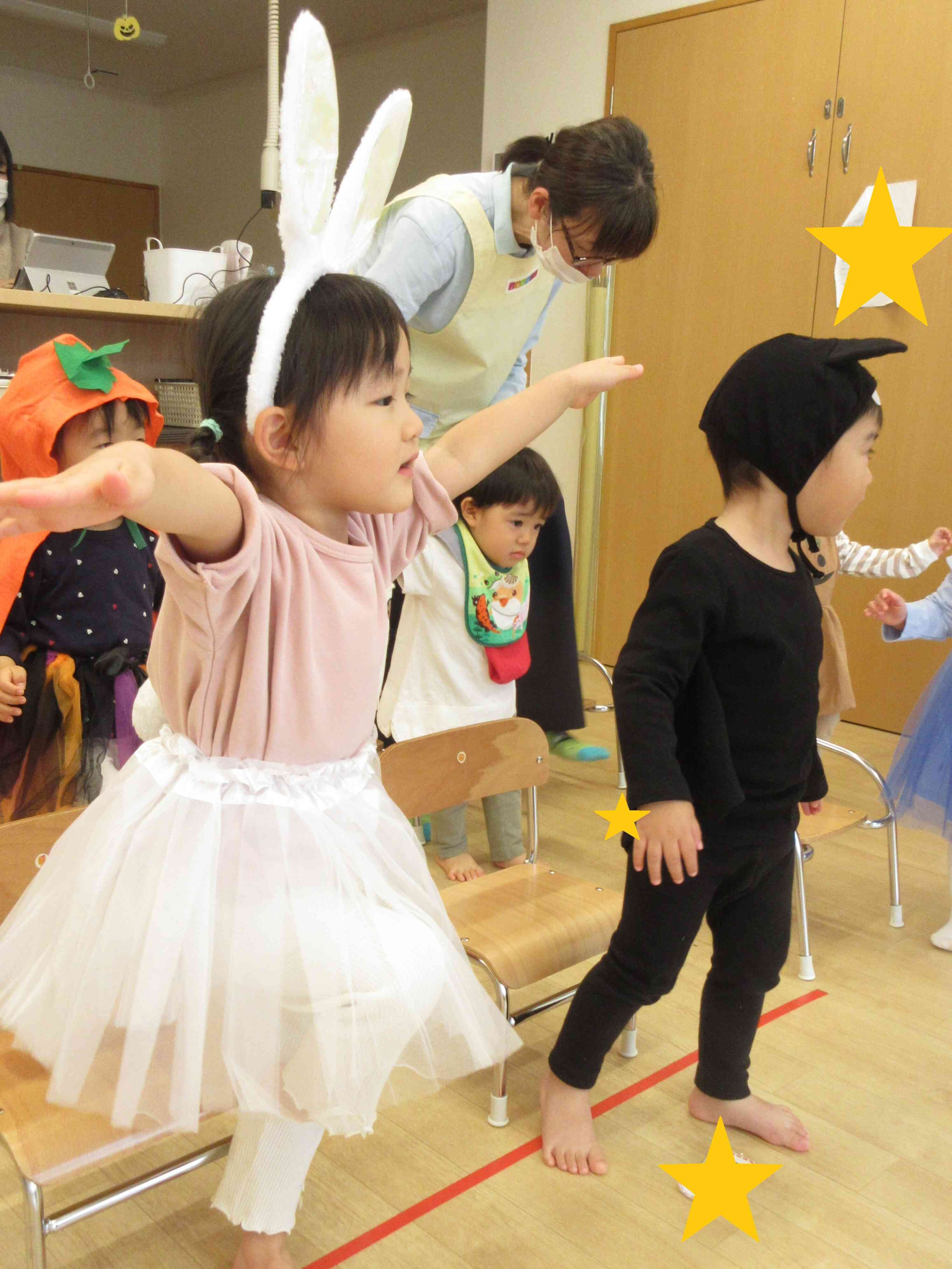 みんな可愛い仮装だね