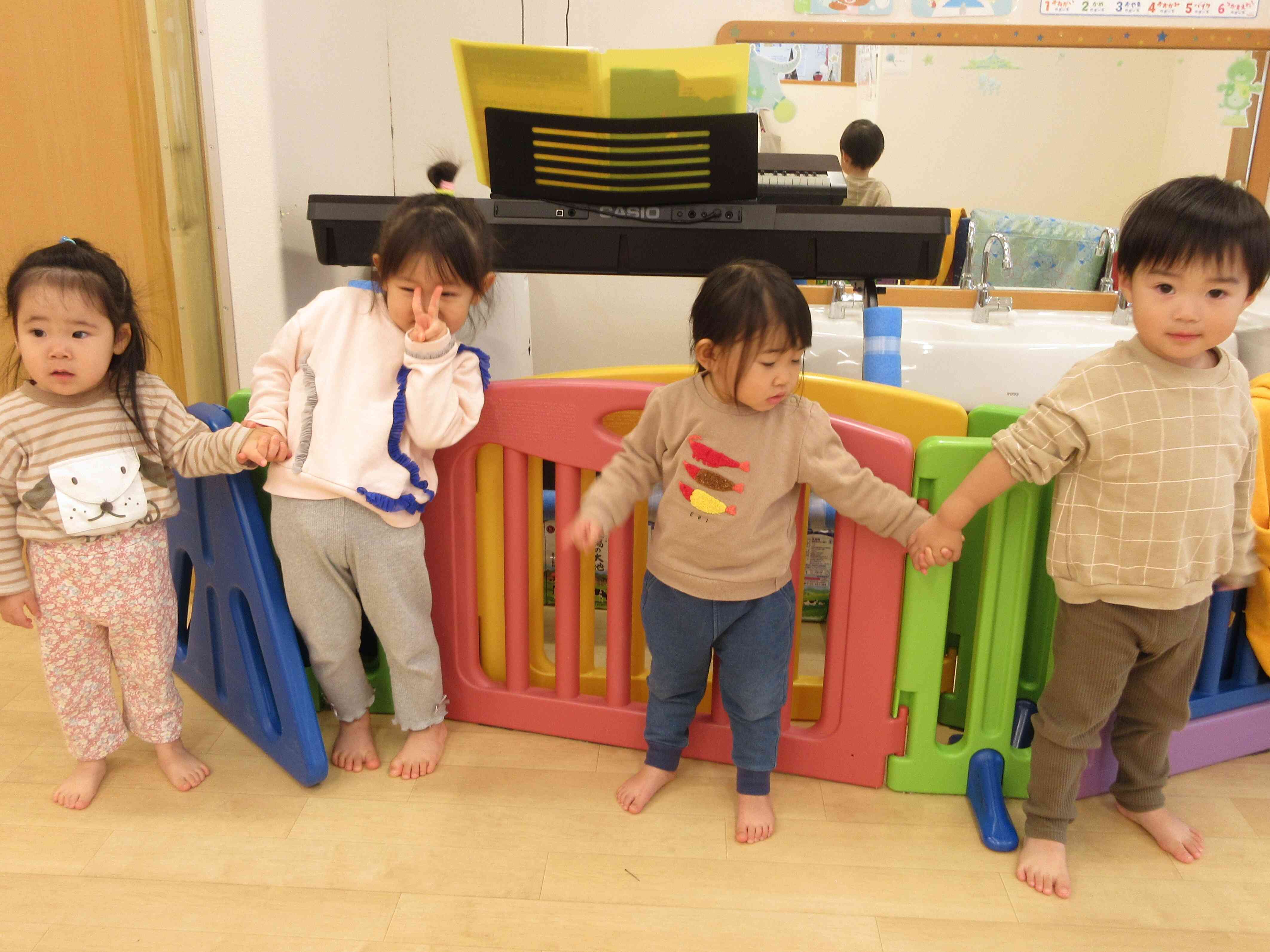 今日はみんなでお当番