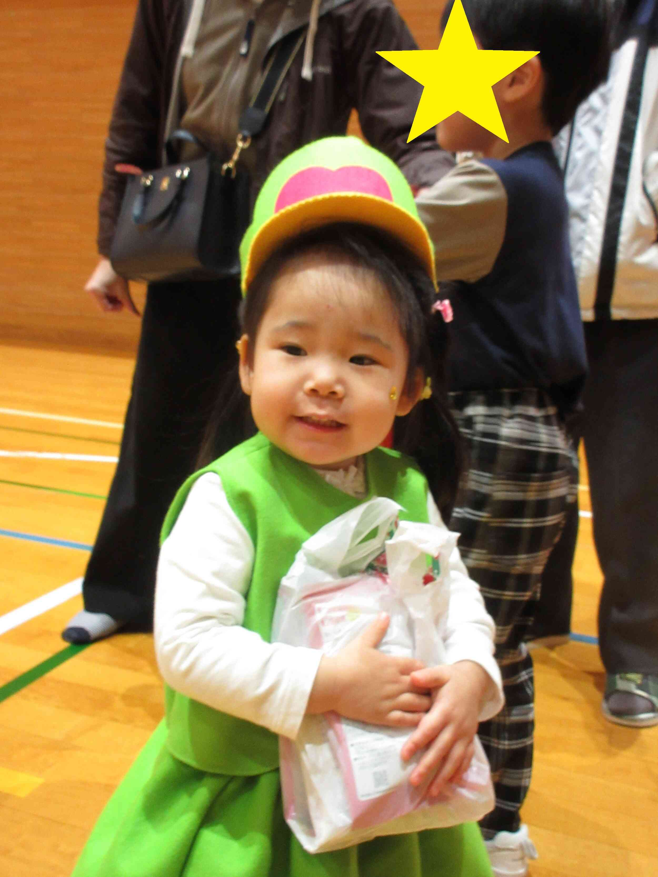 プレゼント貰えてうれしいね