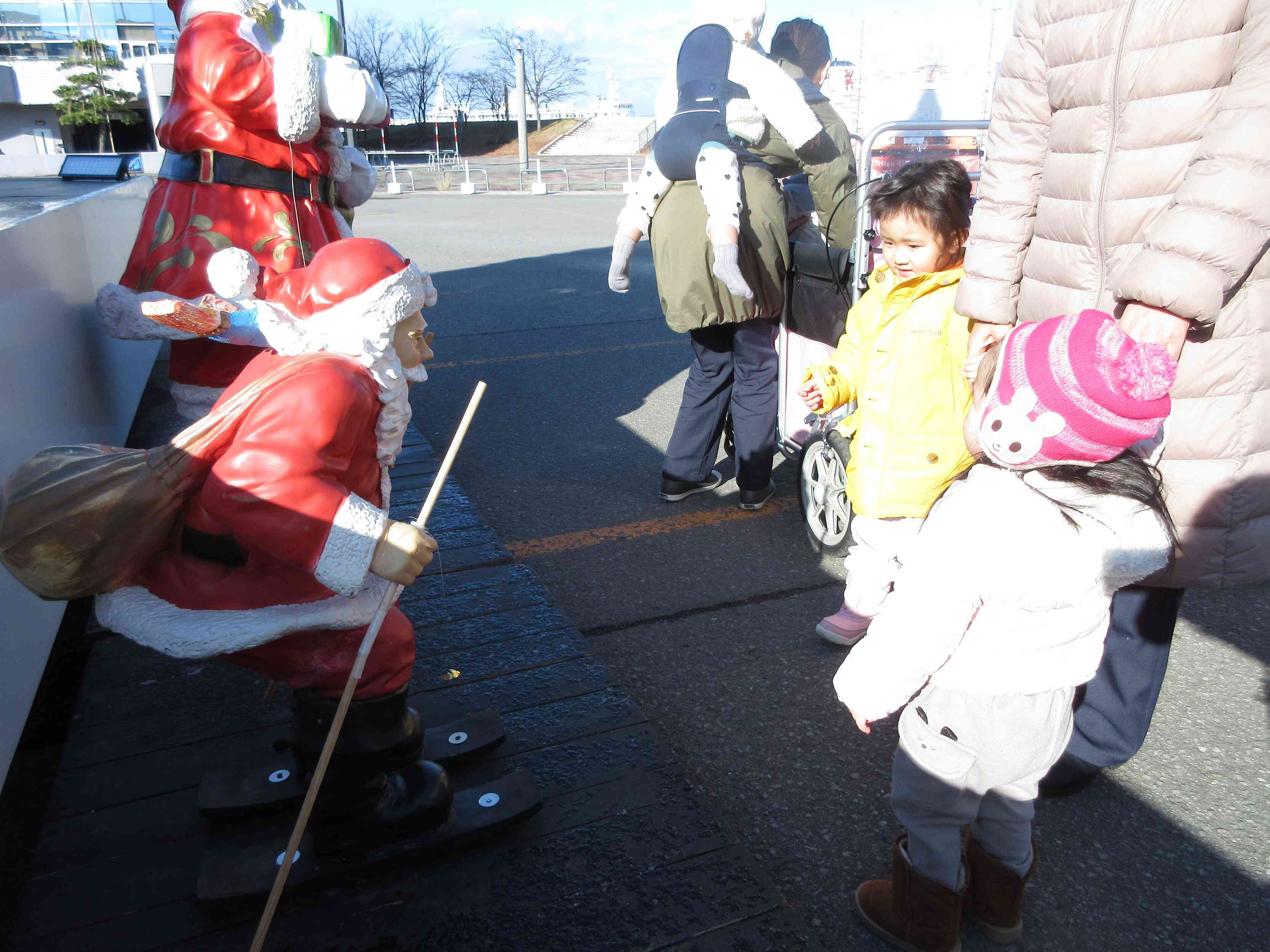 サンタさんこんにちは！