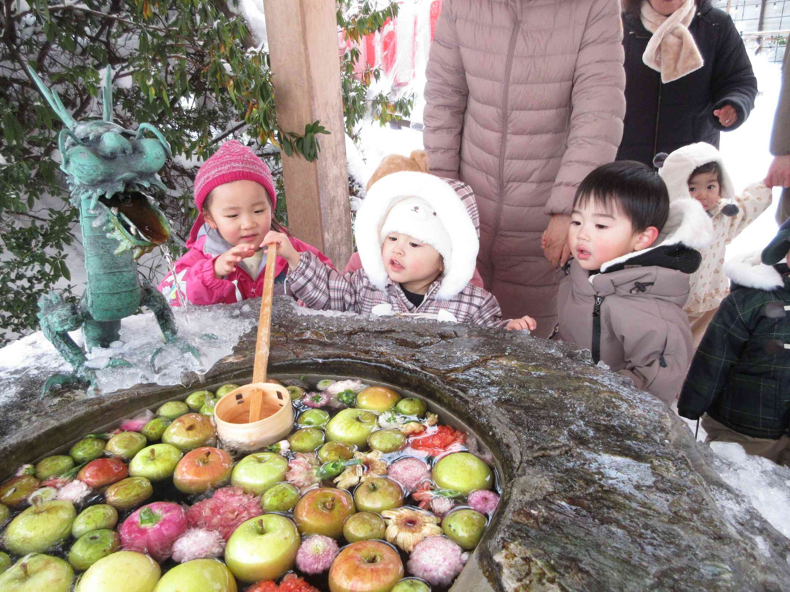 りんごがいっぱいだ～