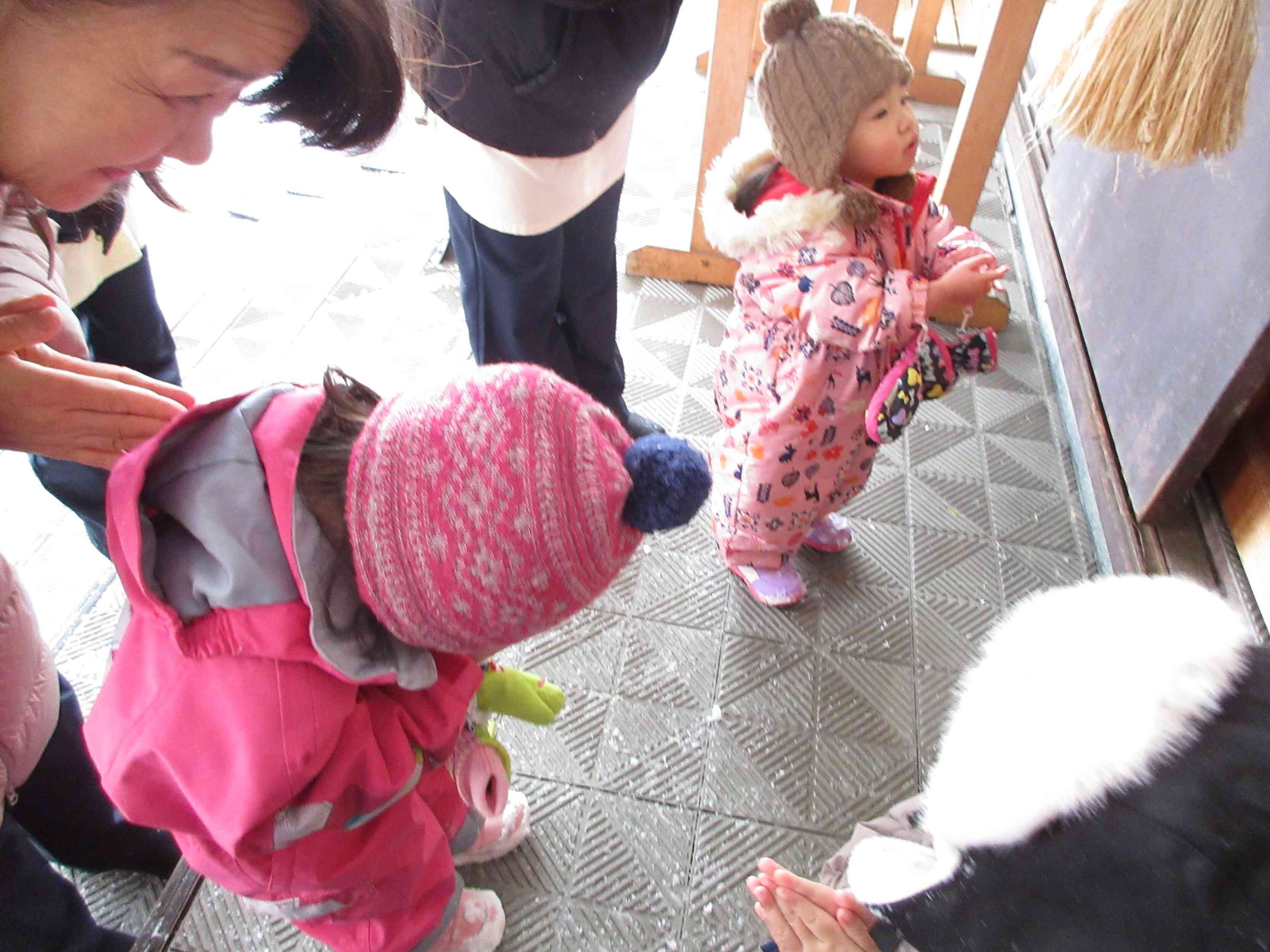 パンパン！お手手を叩きます