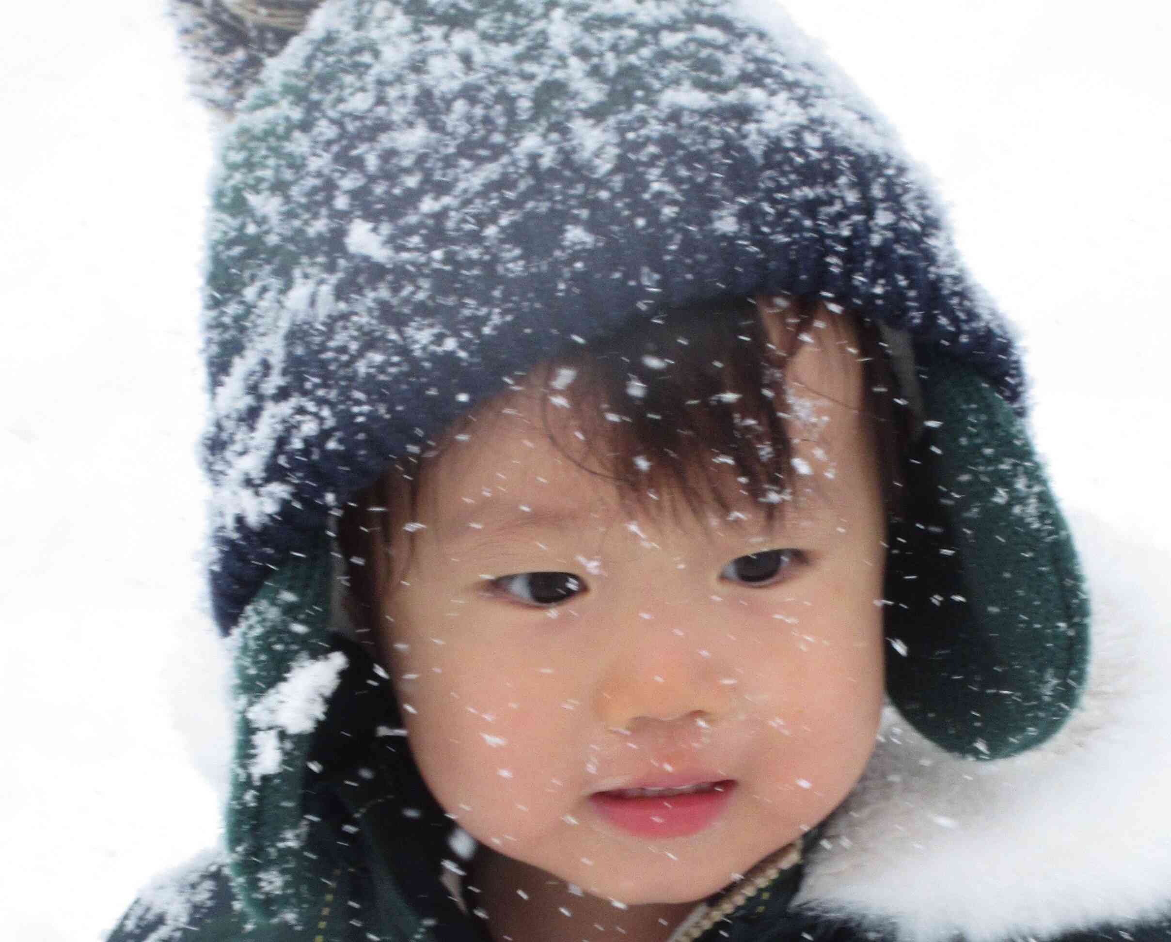 おもいっきり雪遊び
