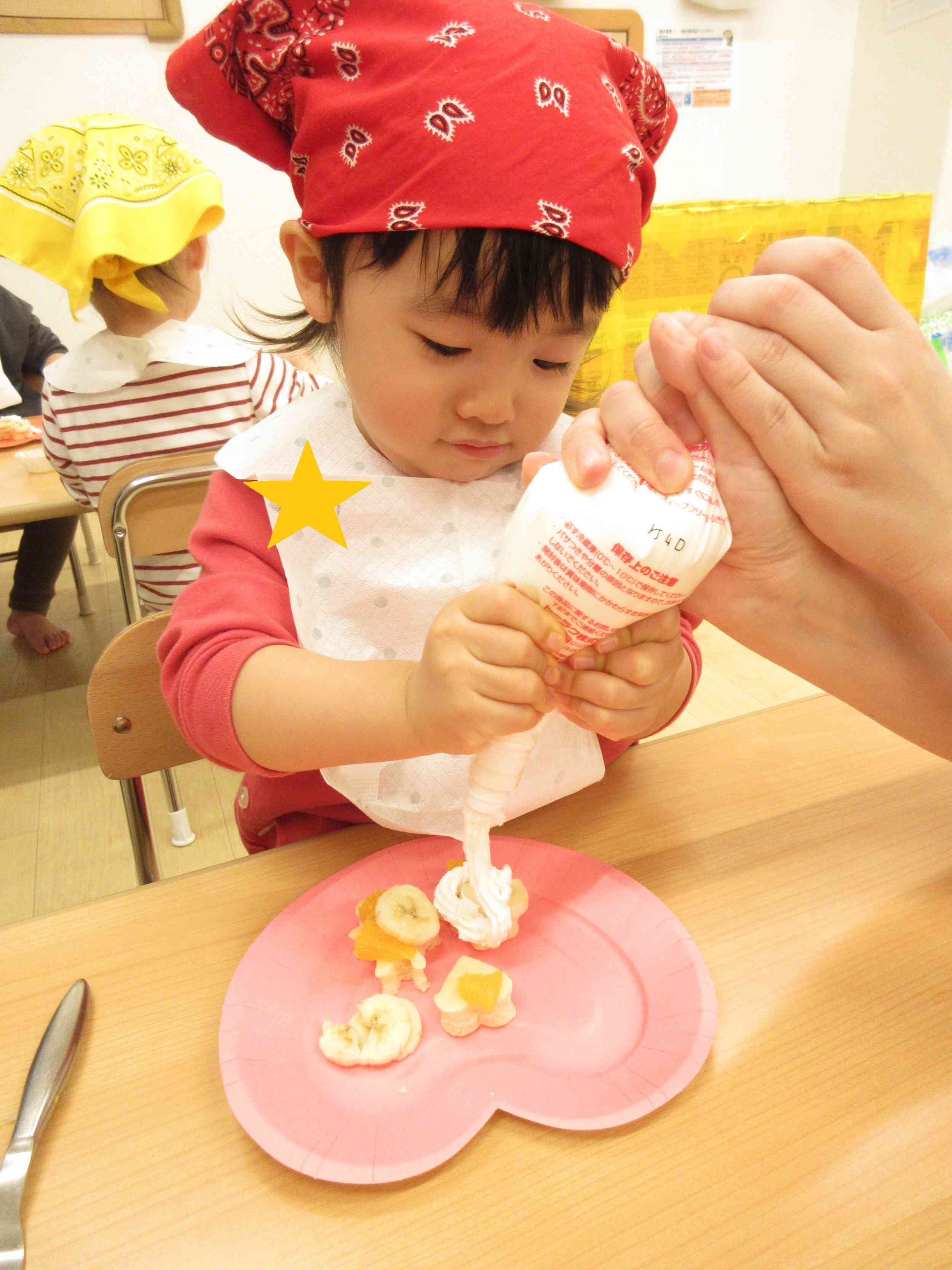 食育活動～ケーキ作り～