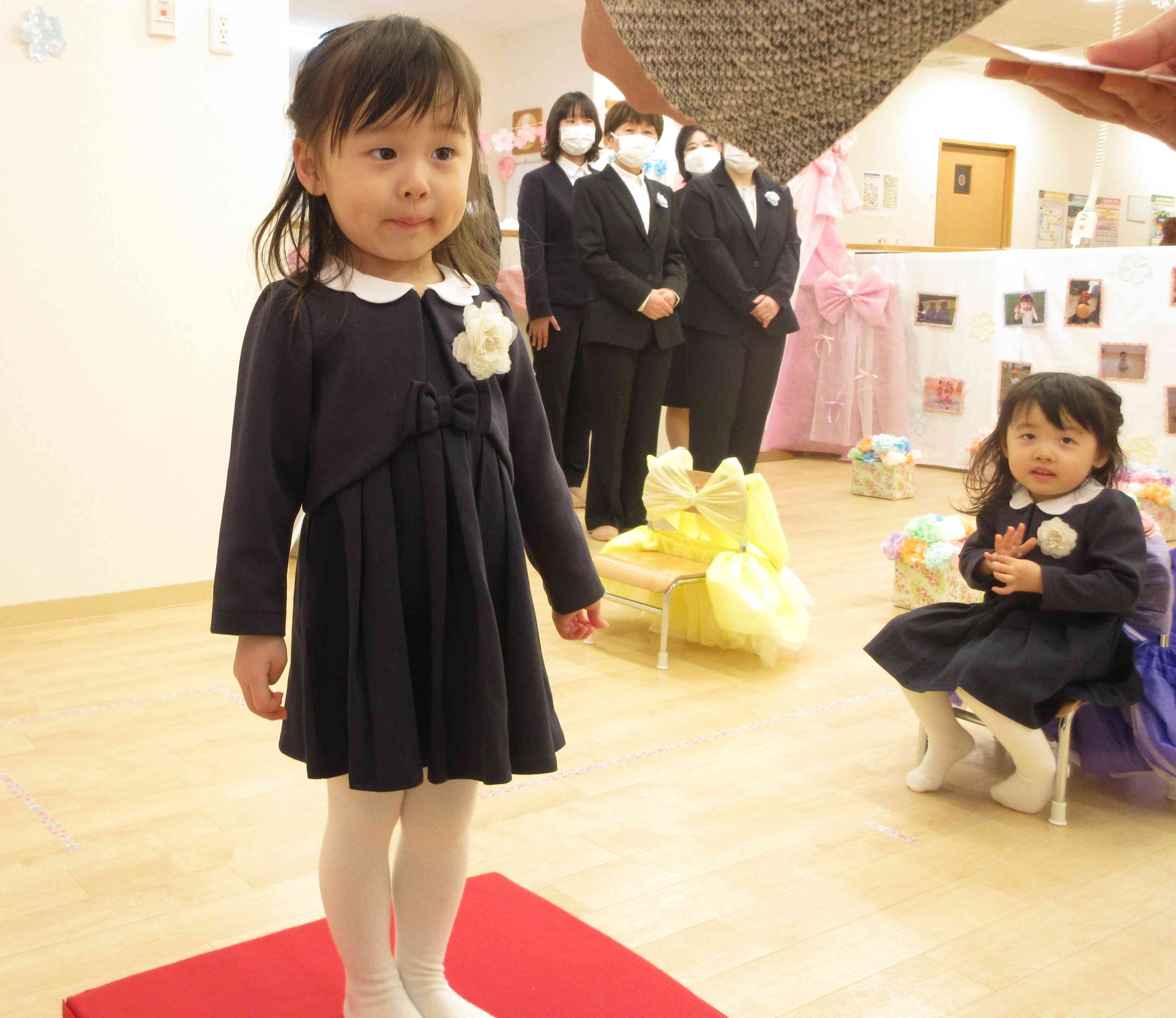 いよいよ卒園式当日です！