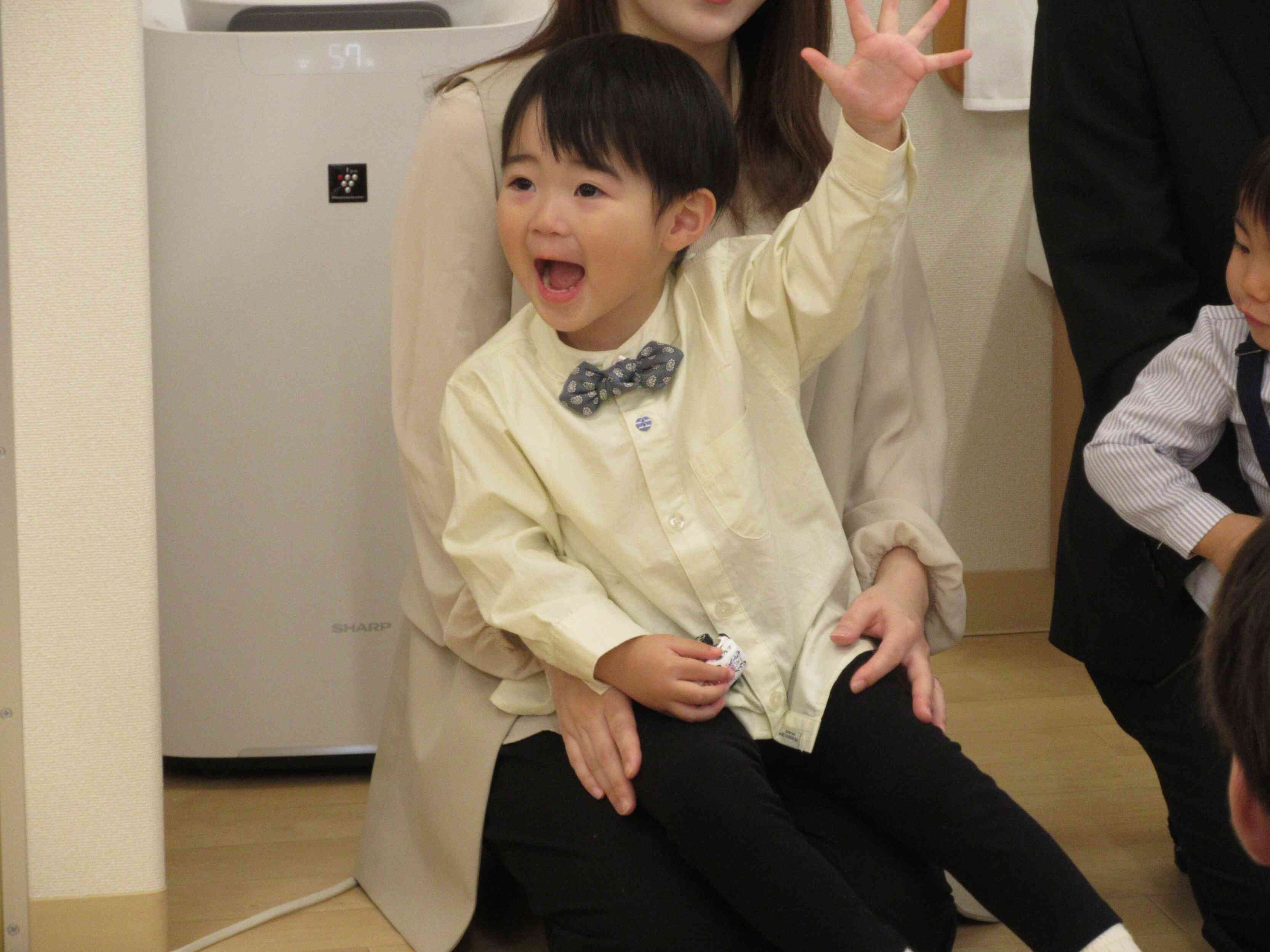 元気にお返事できました！