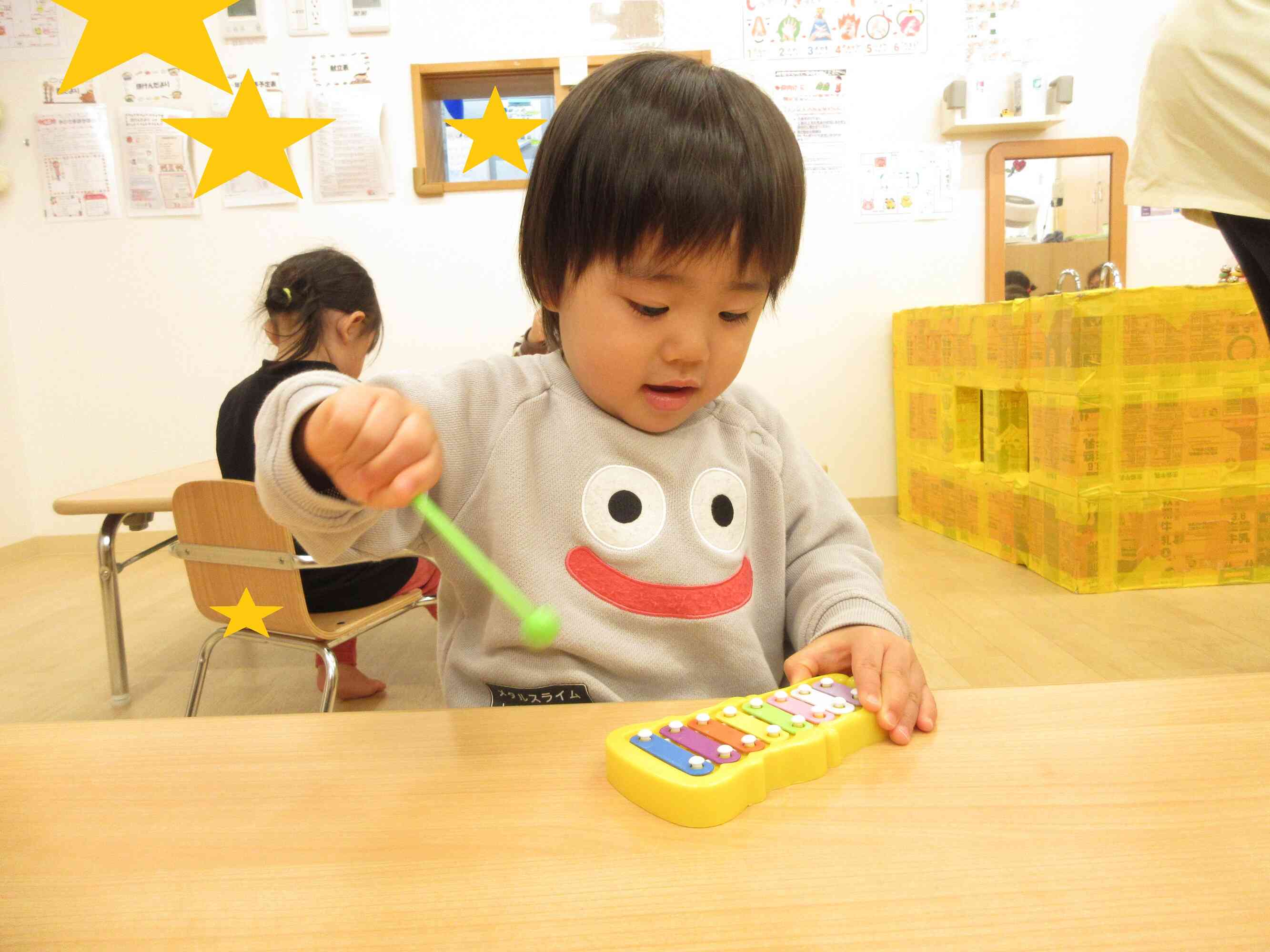 僕はミニ鉄琴にしたよ