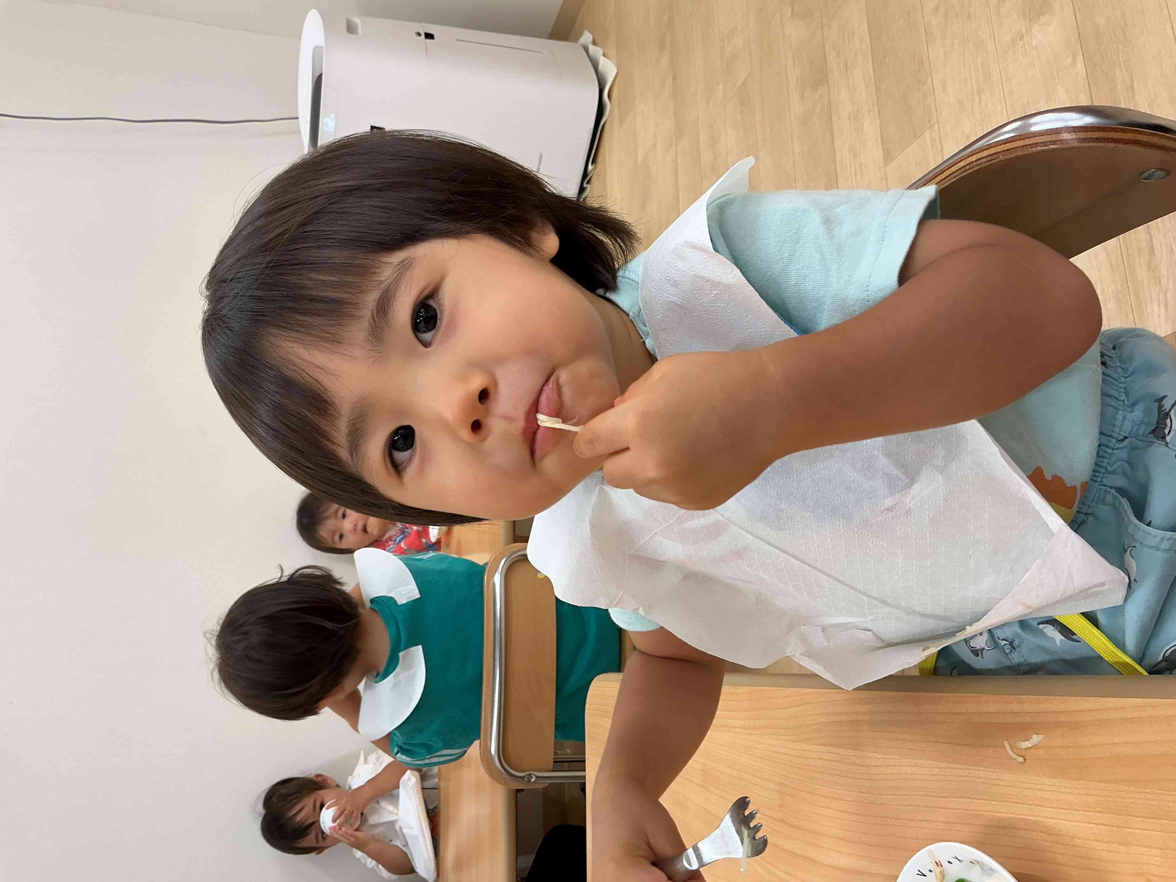 みんなで食べると美味しいね