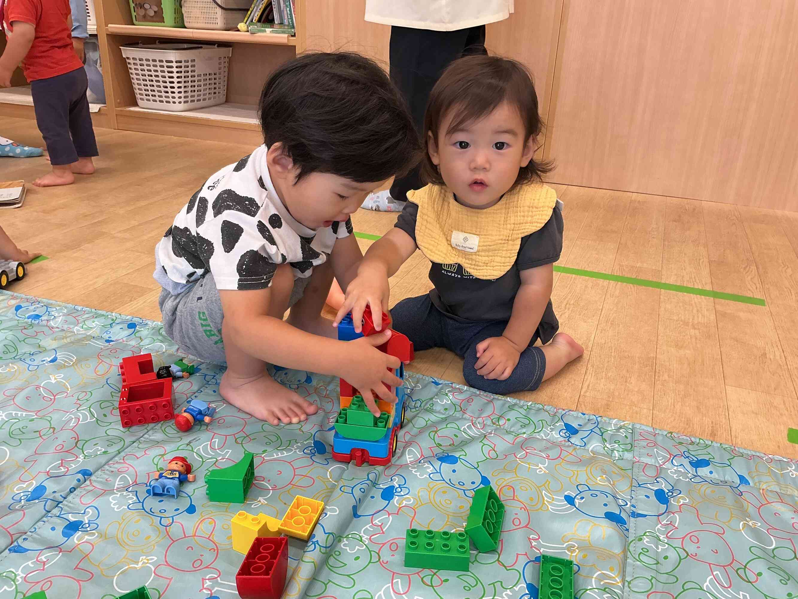 一緒に作ってるよ