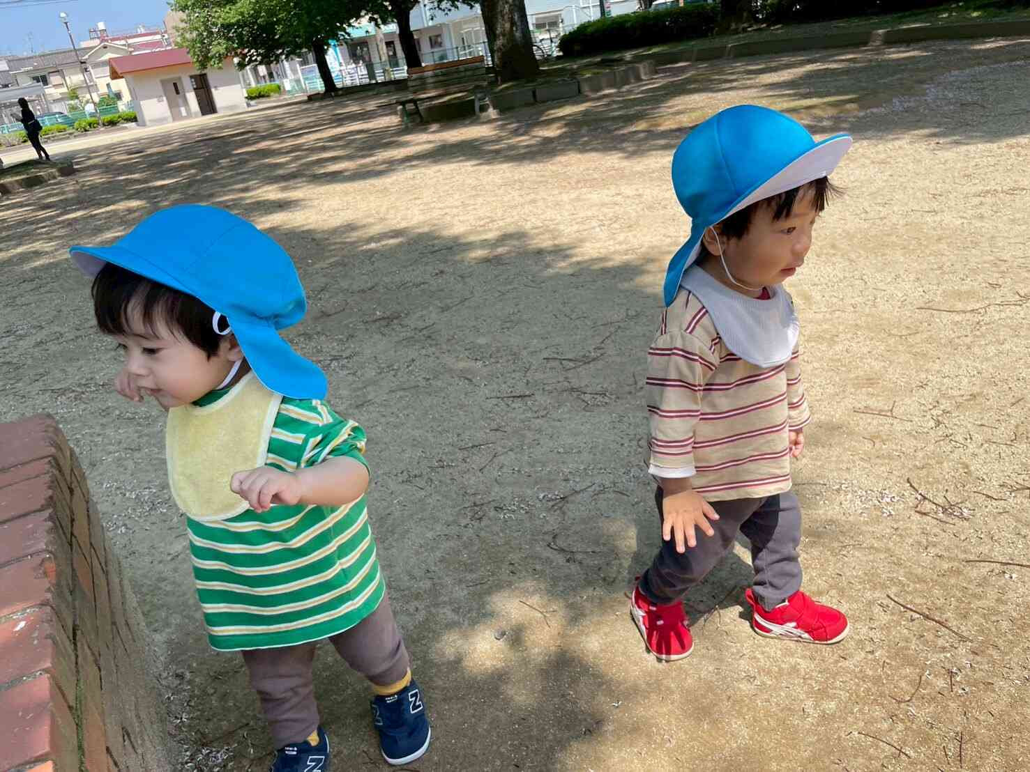 公園へ行きました♪