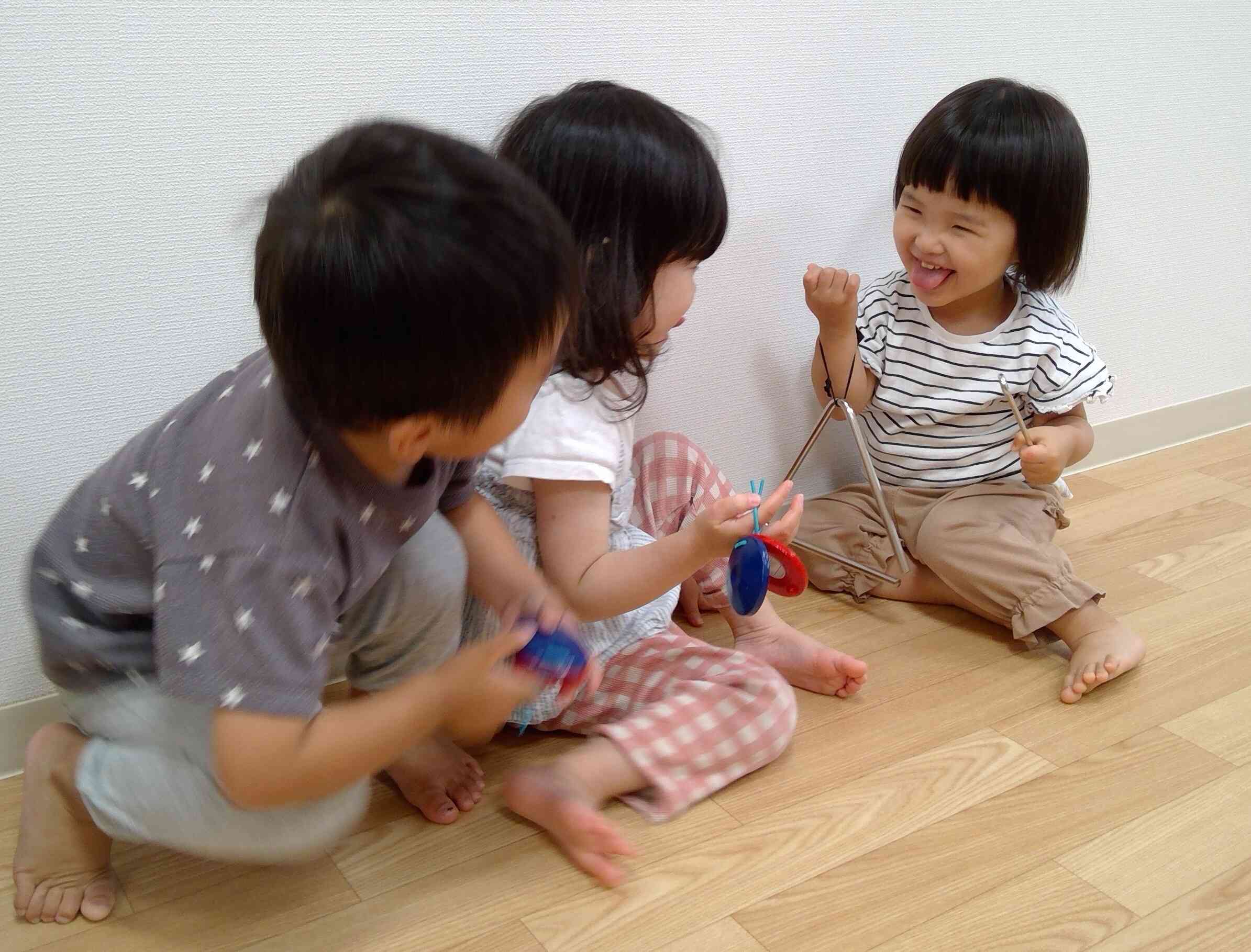 トライアングル、楽しいね～＾＾