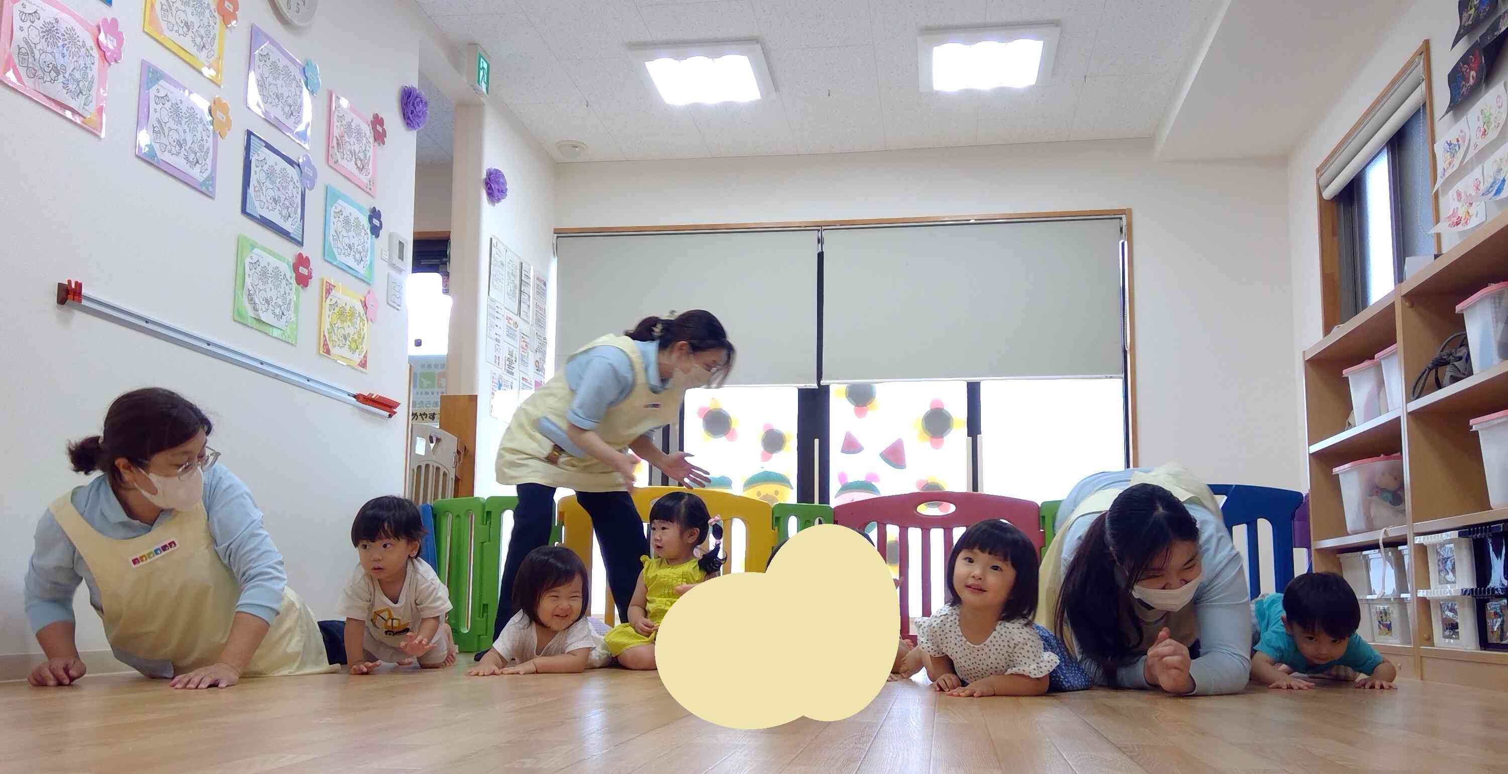 リズム遊びをしました♪③