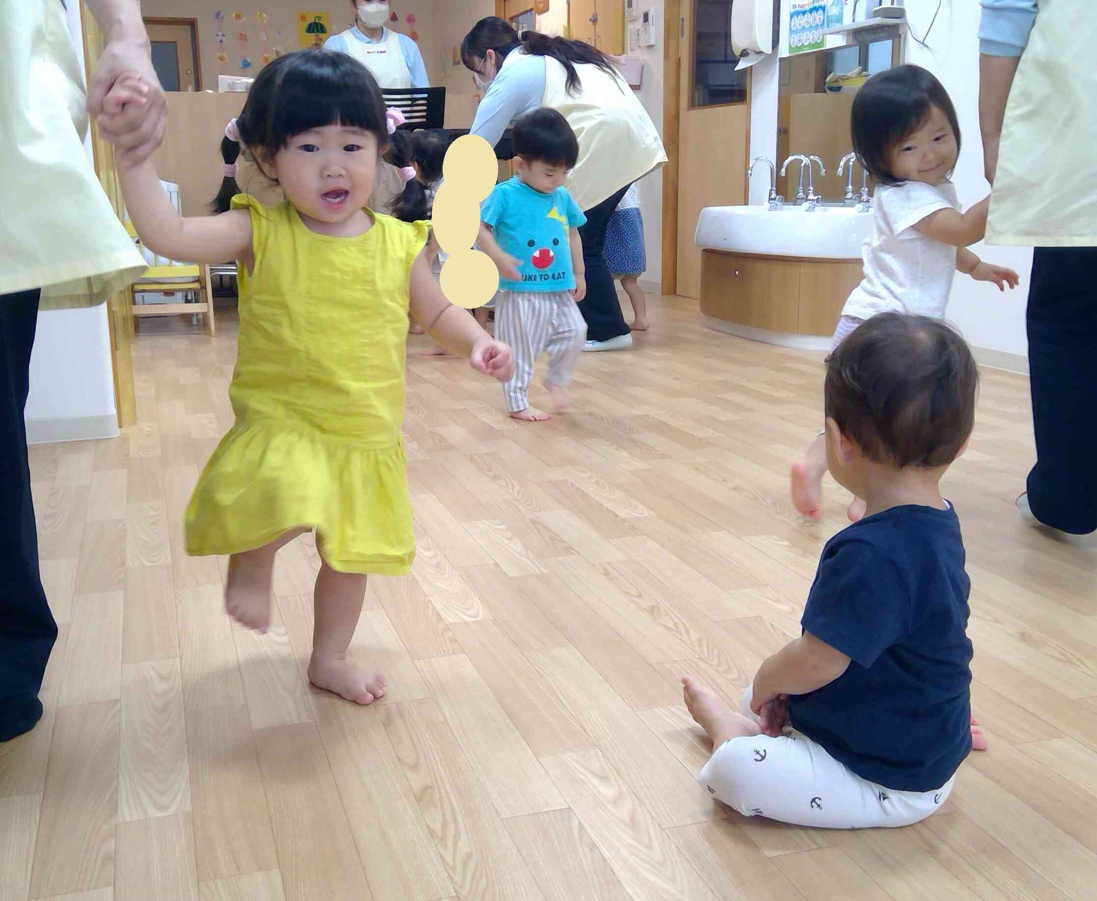 リズム遊びをしました♪①