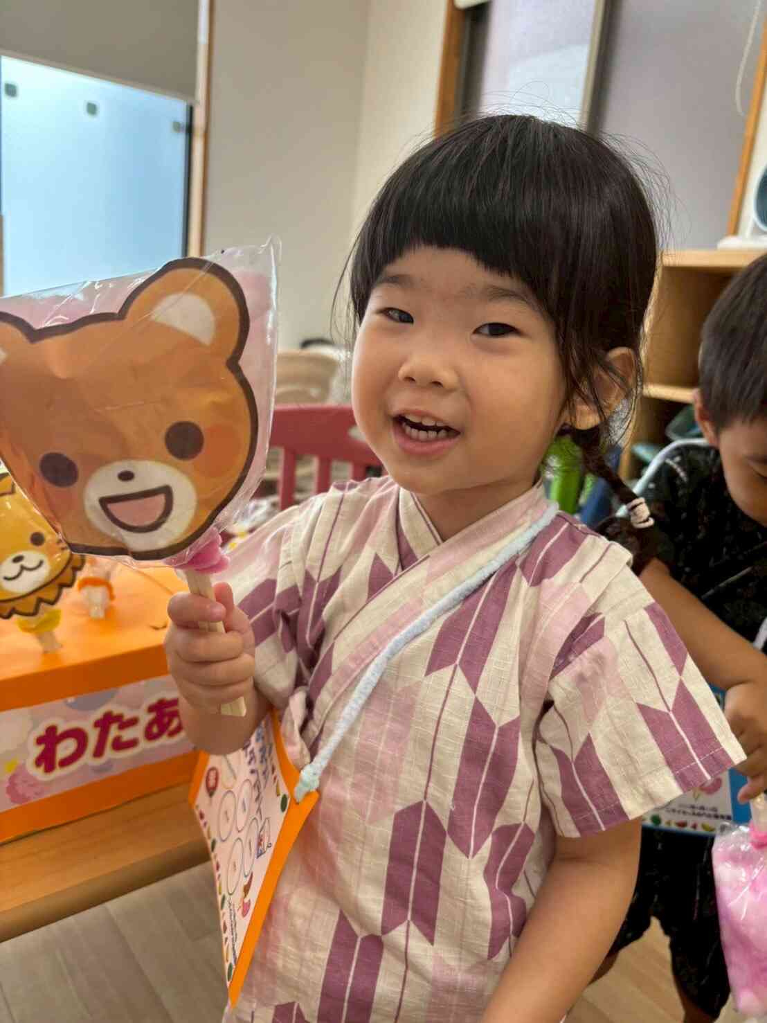 ピンクのくまさんに決めたっ♪