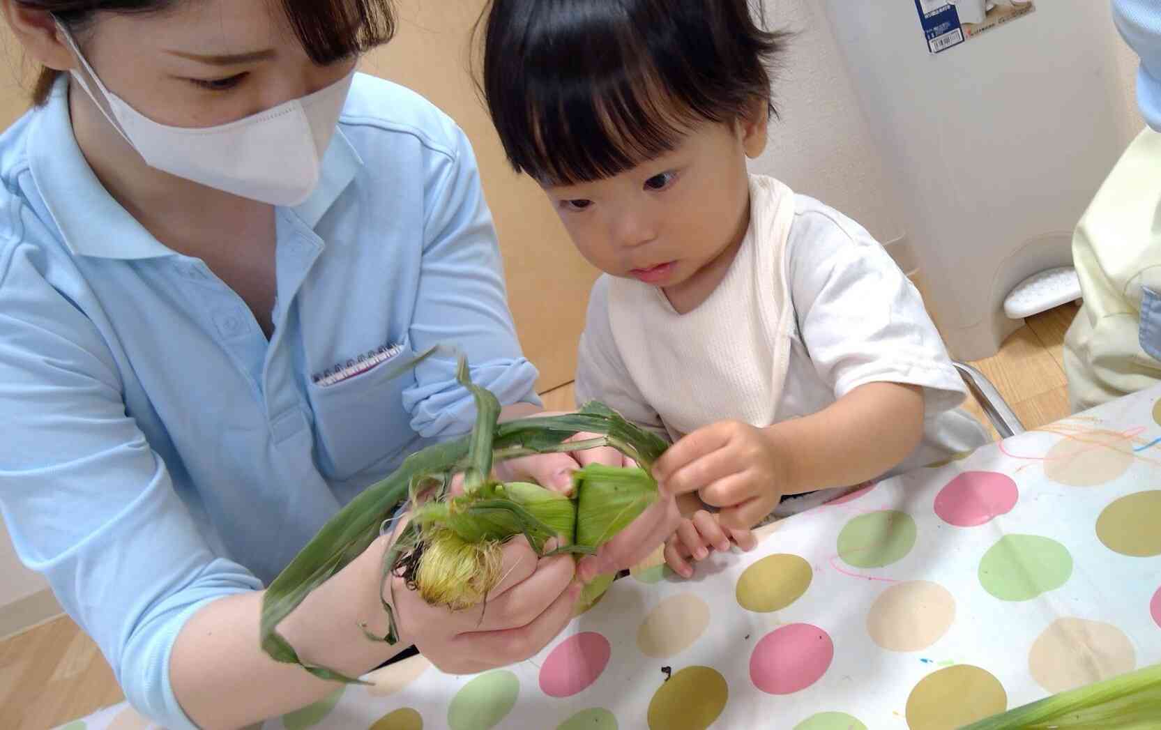 とうもろこし♪