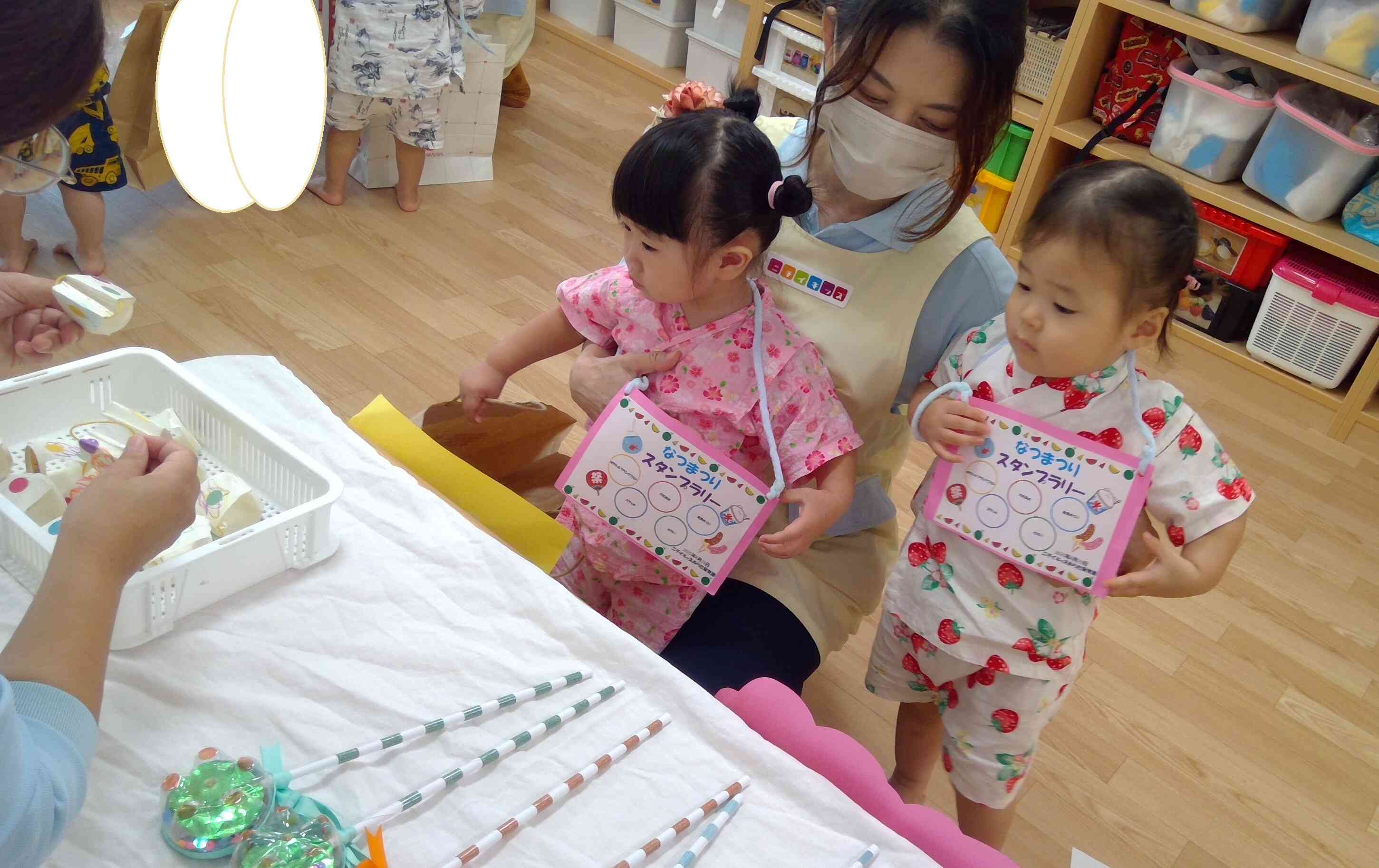 夏祭り♪『キラキラステッキ』