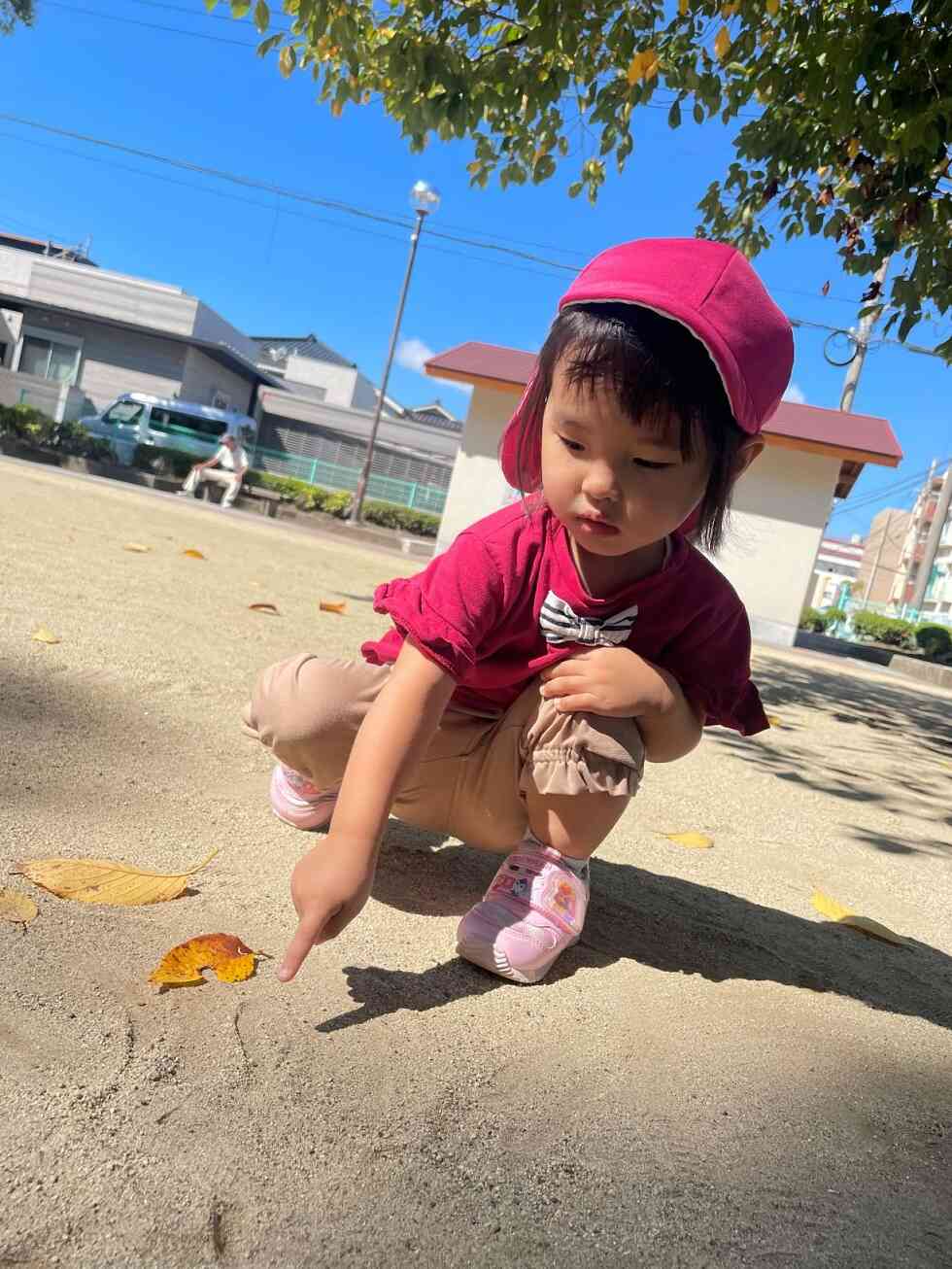 秋を見つけたよ☆