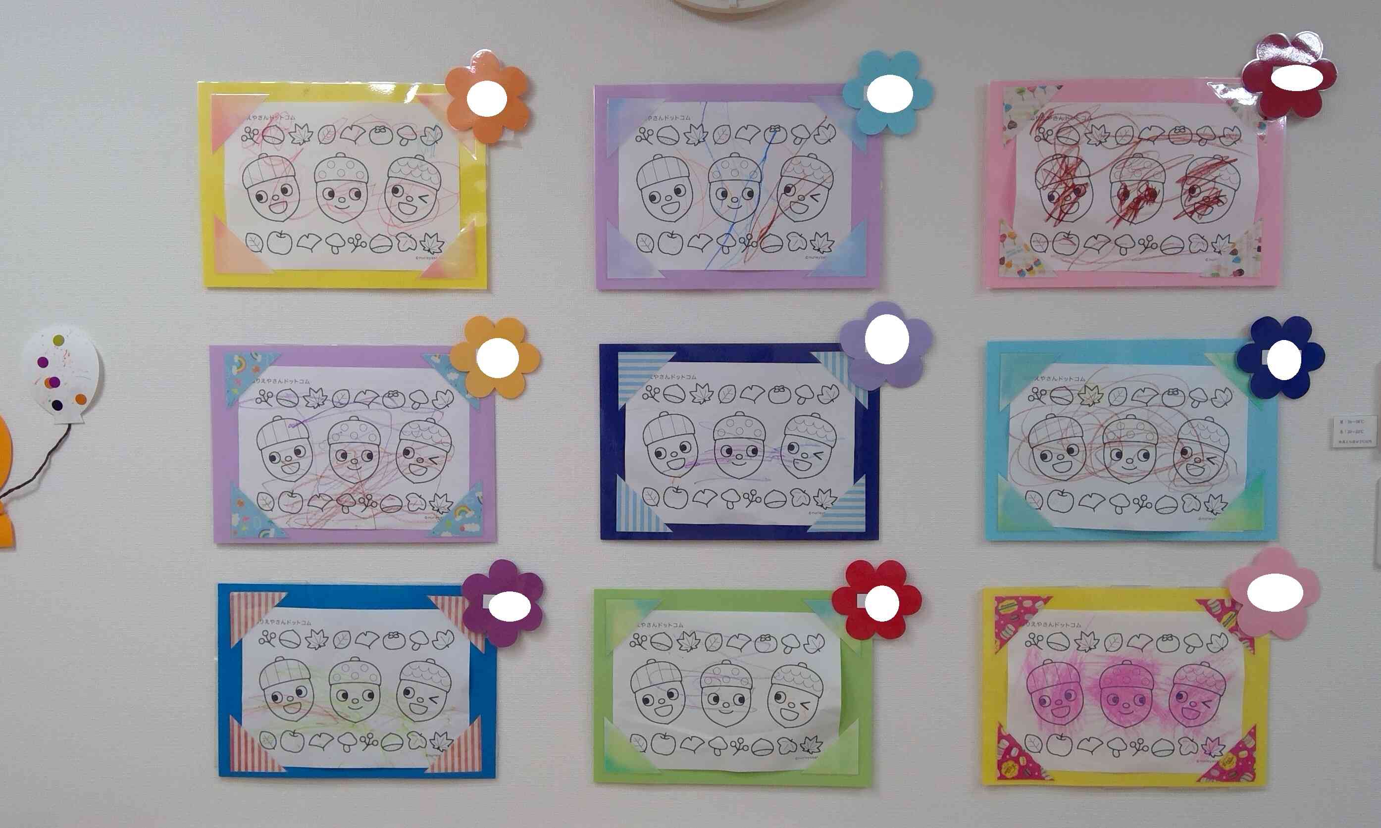 塗り絵作品です☆