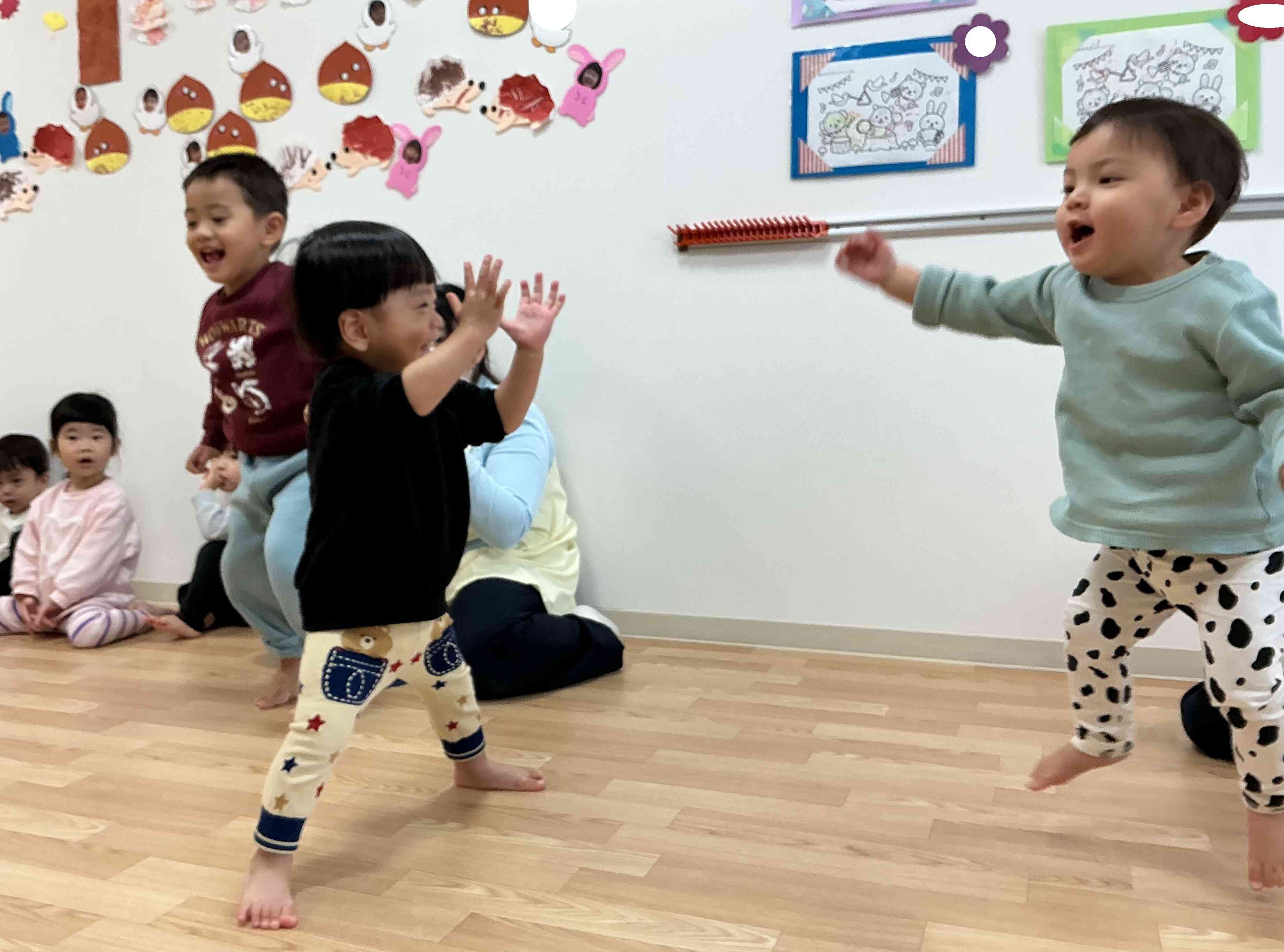 えいごあそびをしました♪