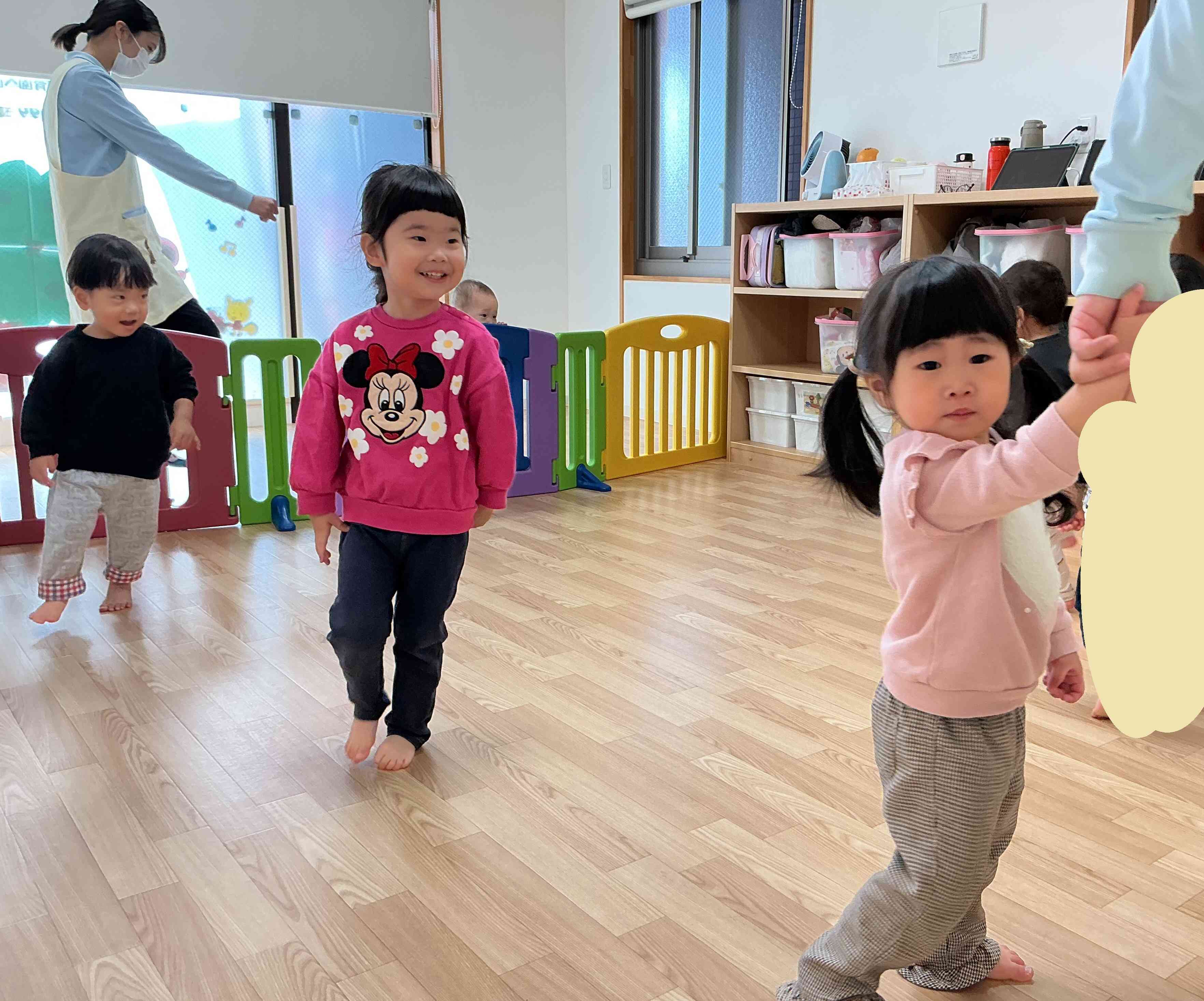 リズムあそびをしました♪③